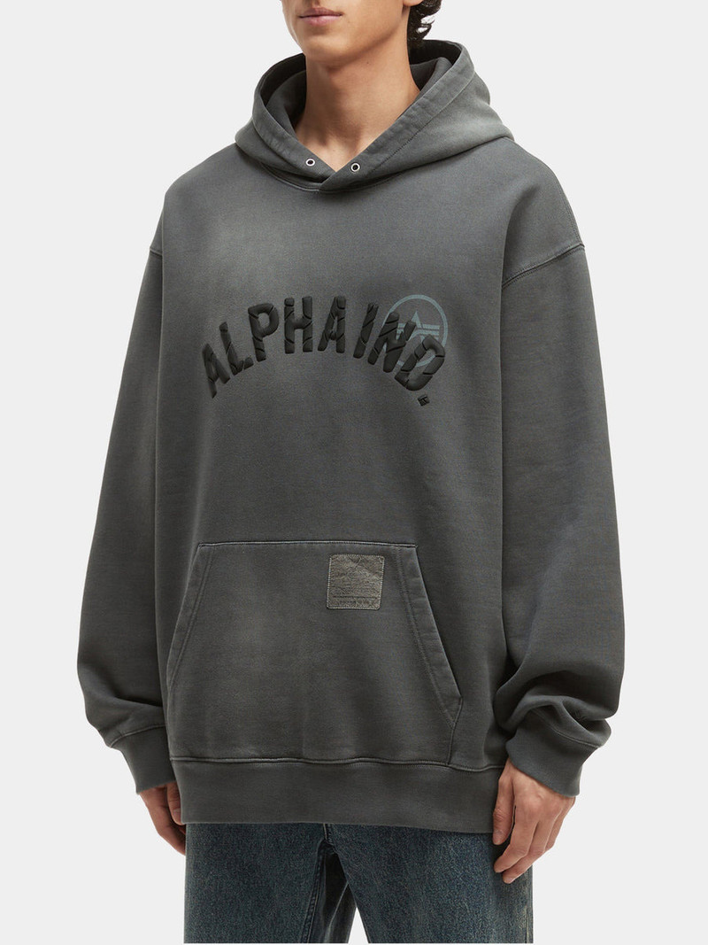 ALPHA INDUSTRIES UNFRM WASHED ALPHA IND HOODIE outlook