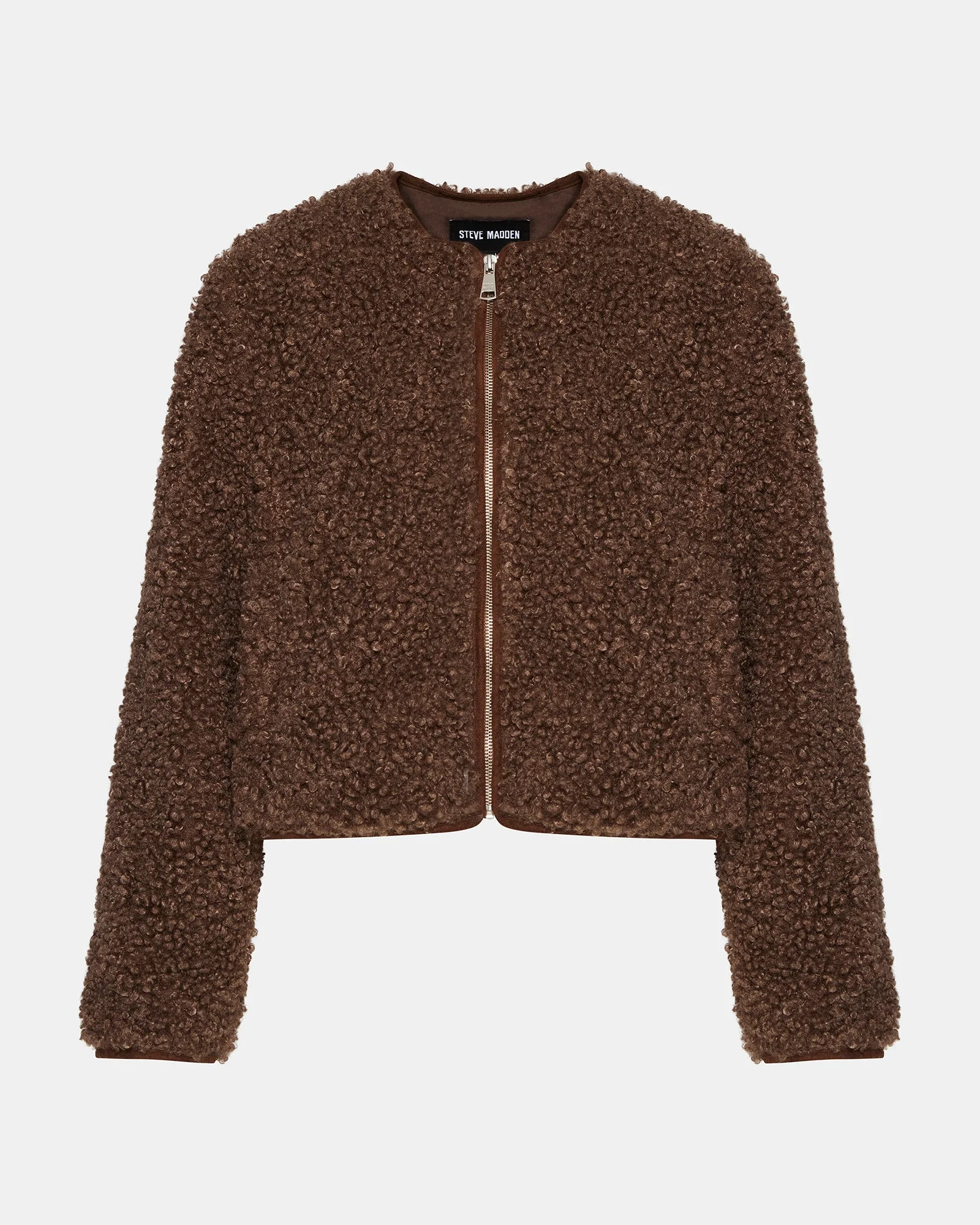 TEDDY JACKET BROWN - 1