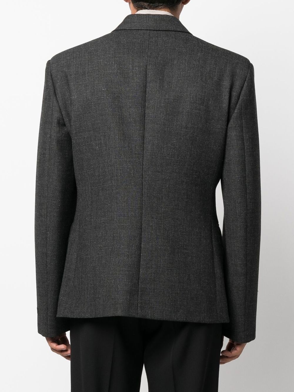 double-breasted tailored blazer - 4