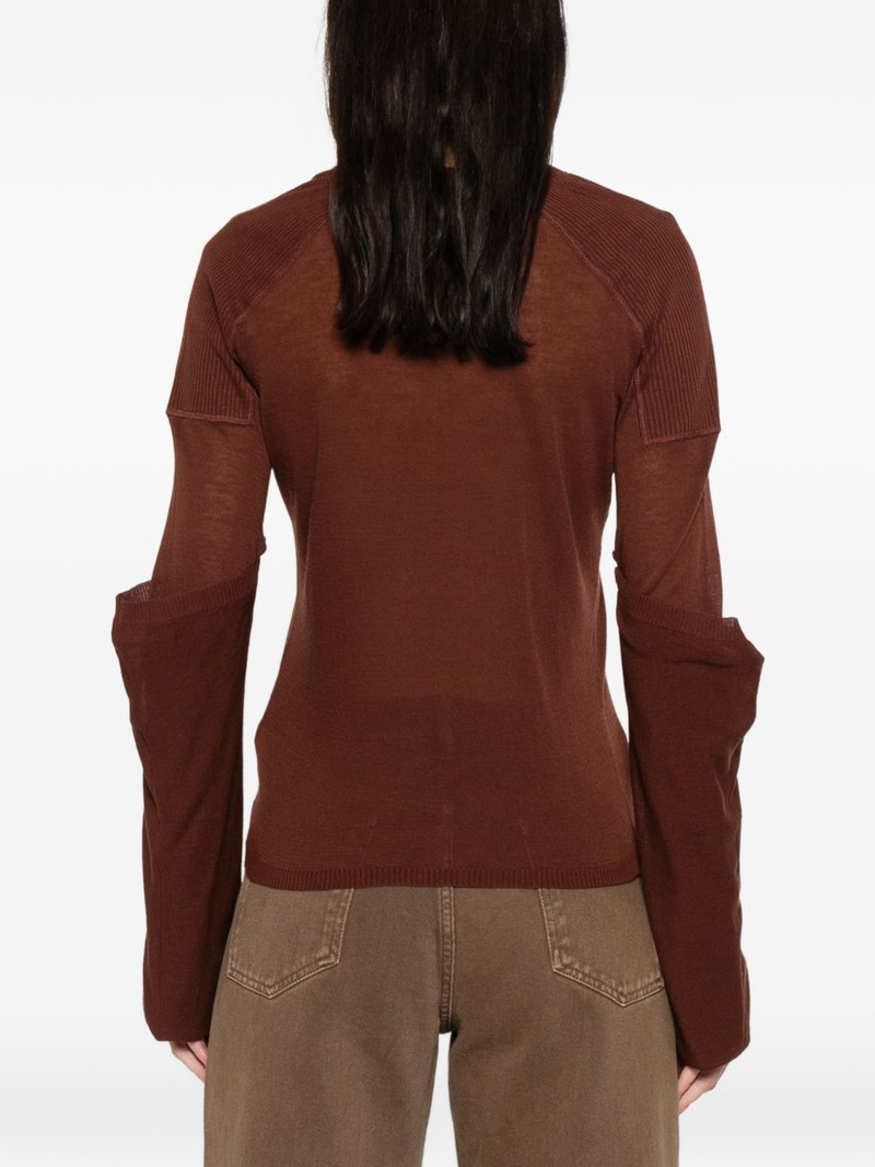 ribbed panel cardigan 4