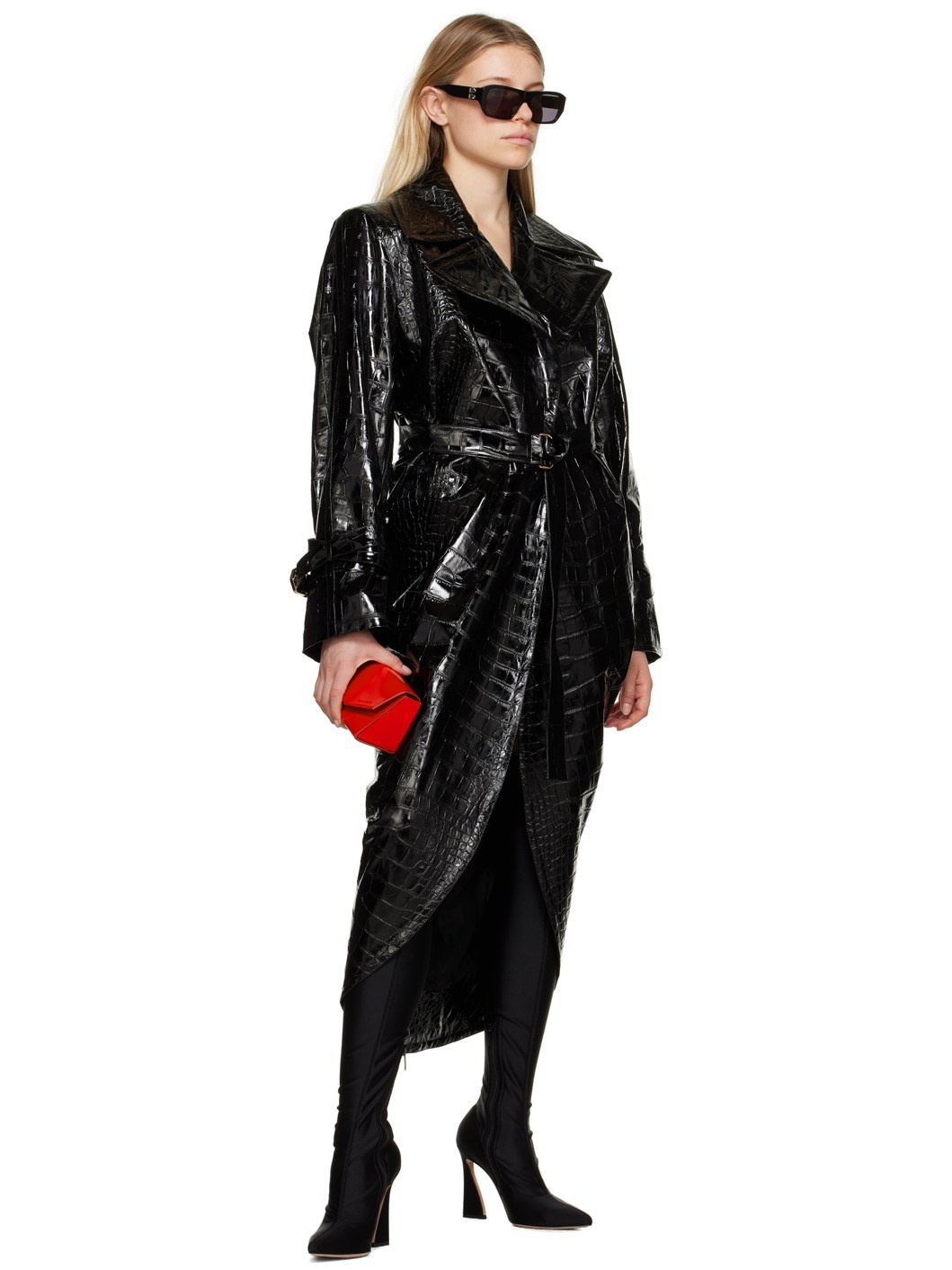 Black Vertigo Tall Boots - 5