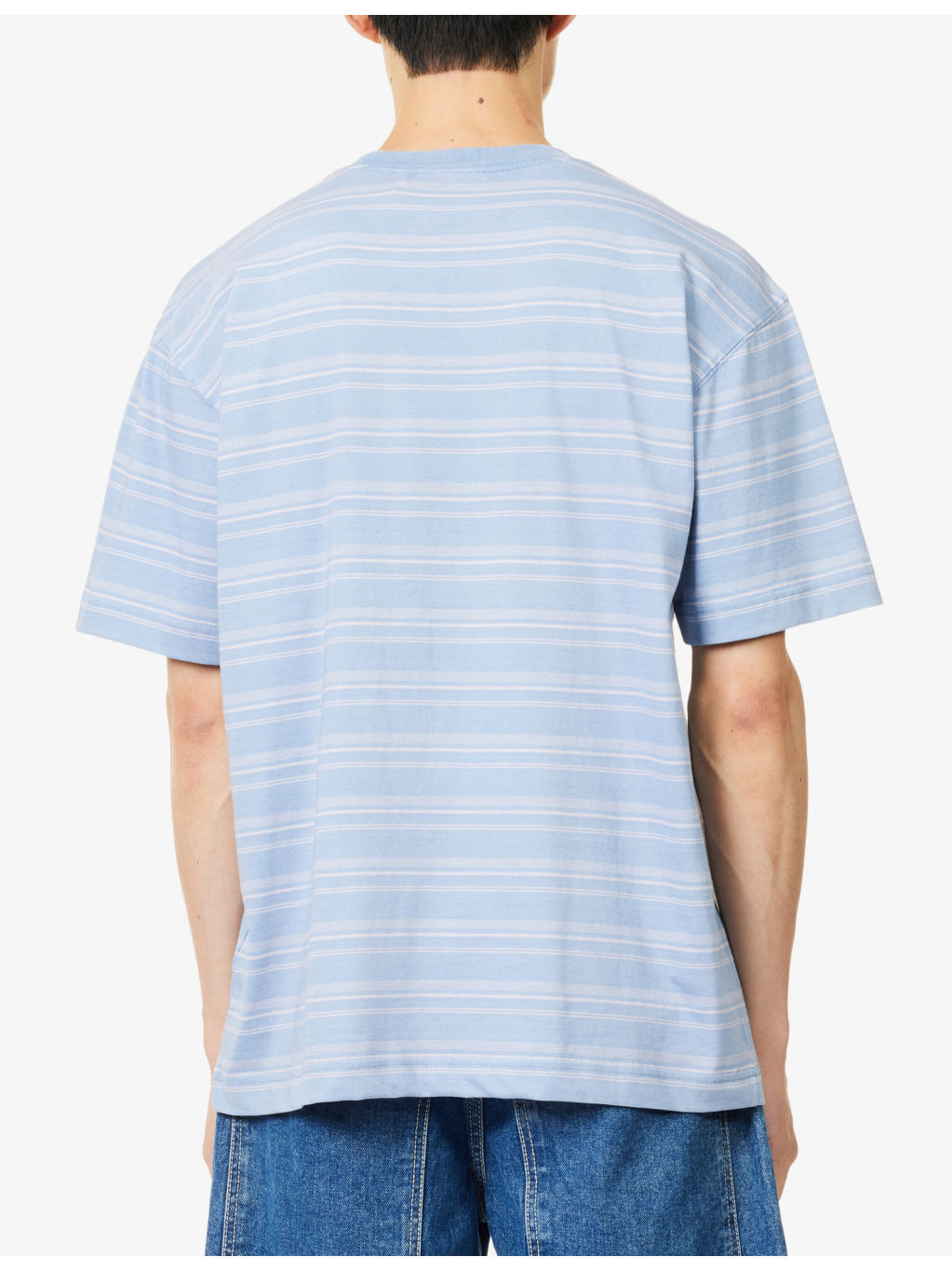 Brodine Striped-Print Cotton-Jersey T-Shirt - 4