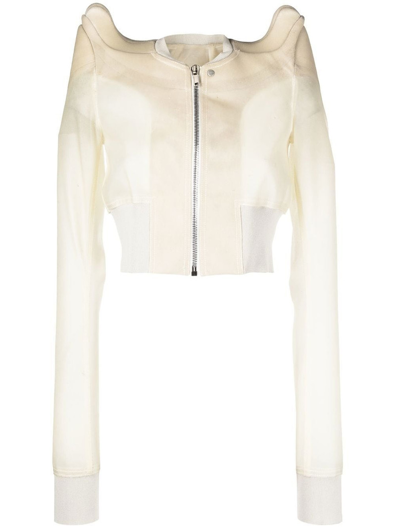 cropped zip-up jacket 1