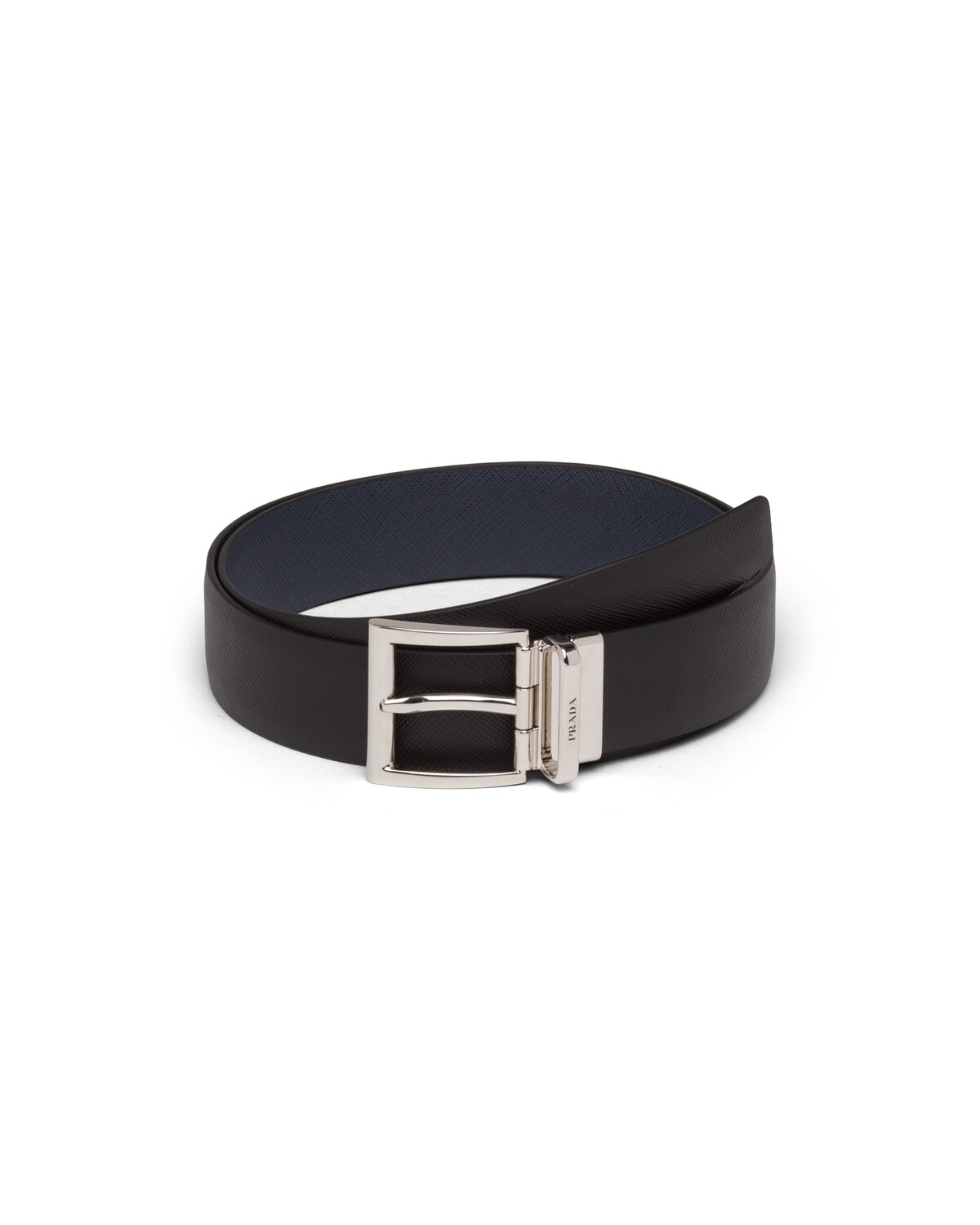 Saffiano Leather Reversible Belt - 1