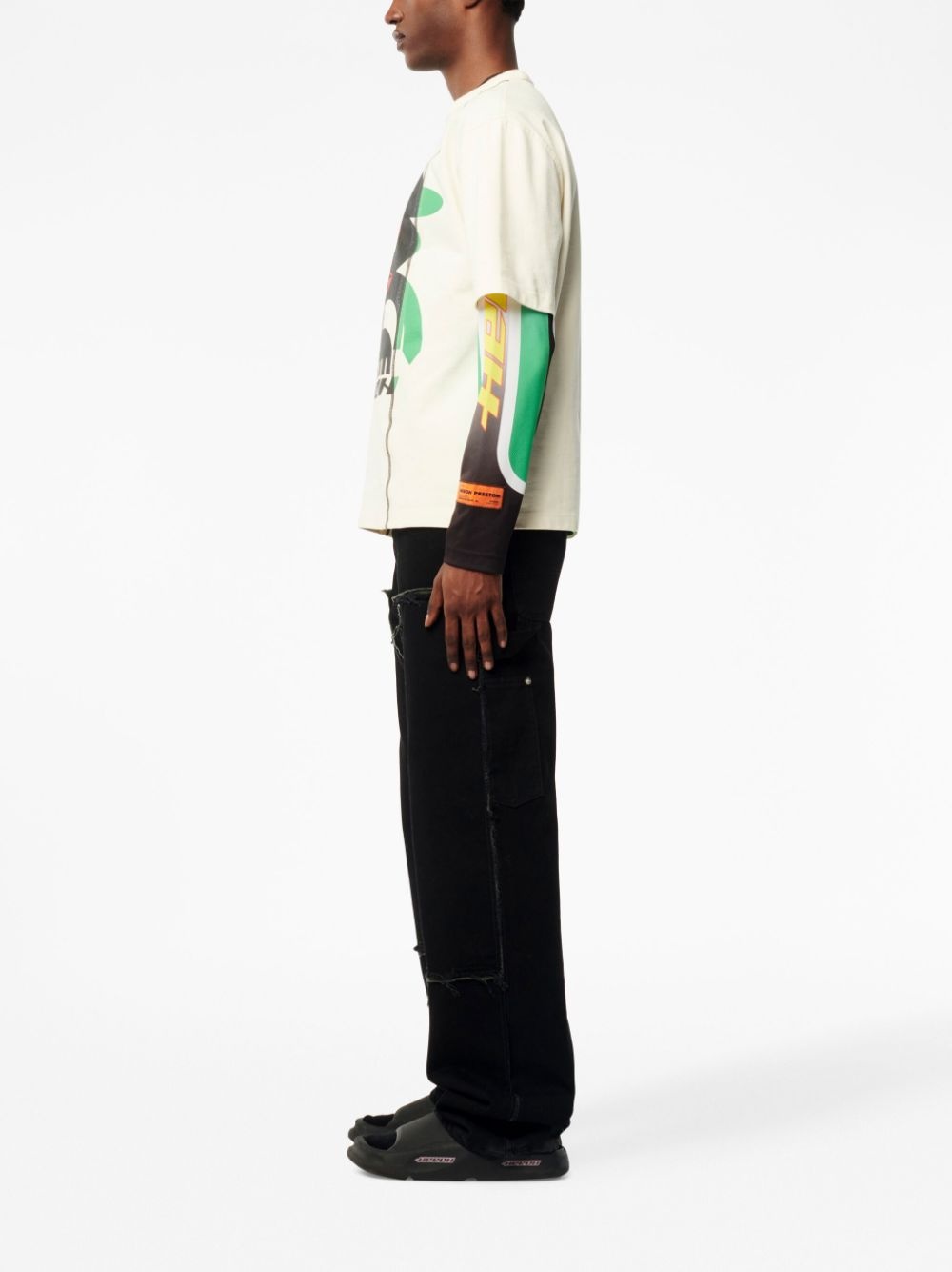 Monster Tape cotton T-shirt - 3