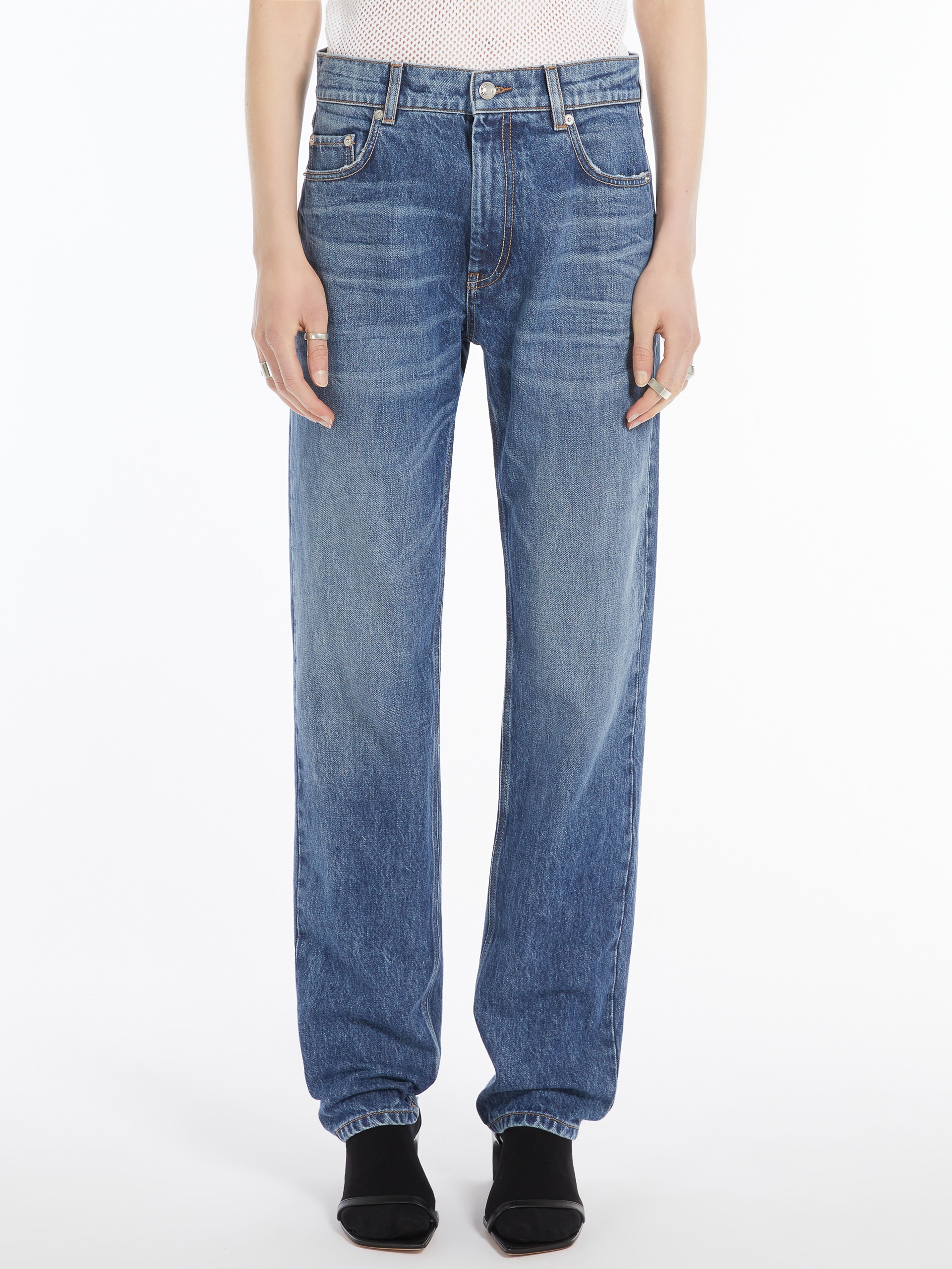 ALCALI Five-pocket straight trousers - 3
