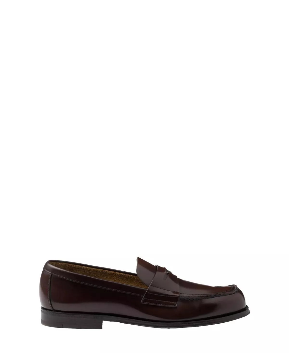 Men's Brushed Leather Loafers - 6