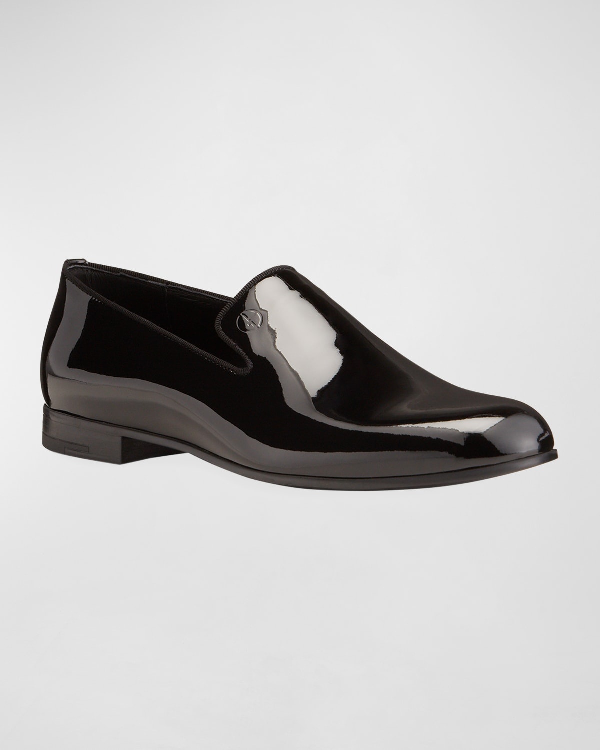 Men's Patent Formal Slip-Ons - 2