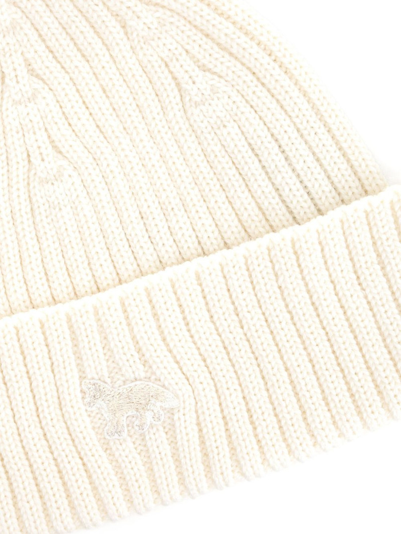 Maison Kitsuné Baby Fox beanie hat outlook