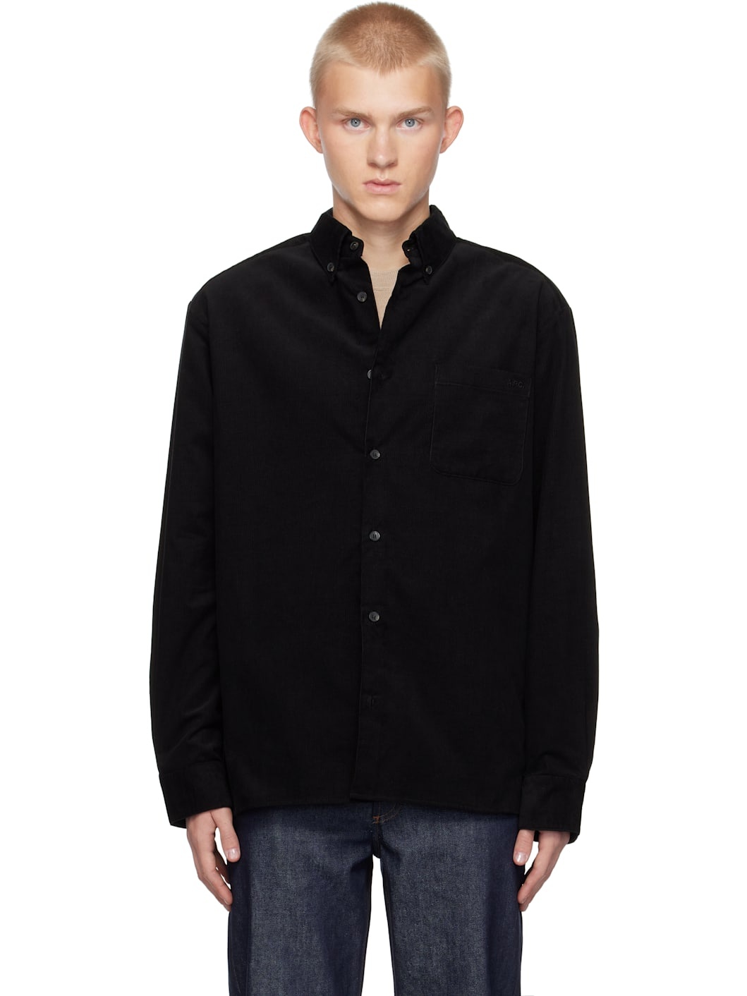 Black Mateo Logo Shirt - 1