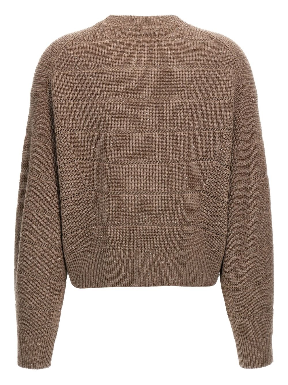 ribbed cardigan - 2