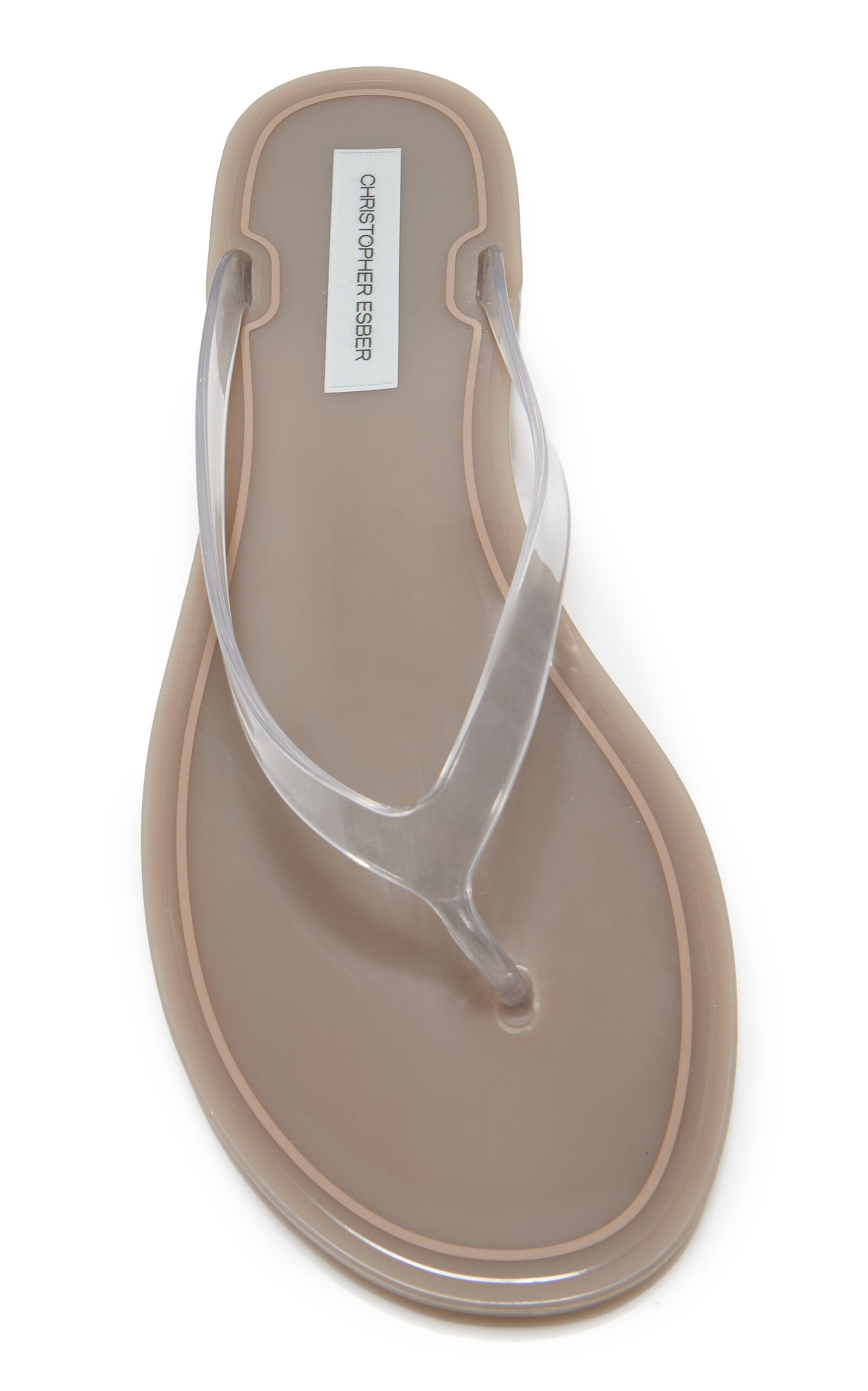 Jo PVC Flip Flops taupe - 4
