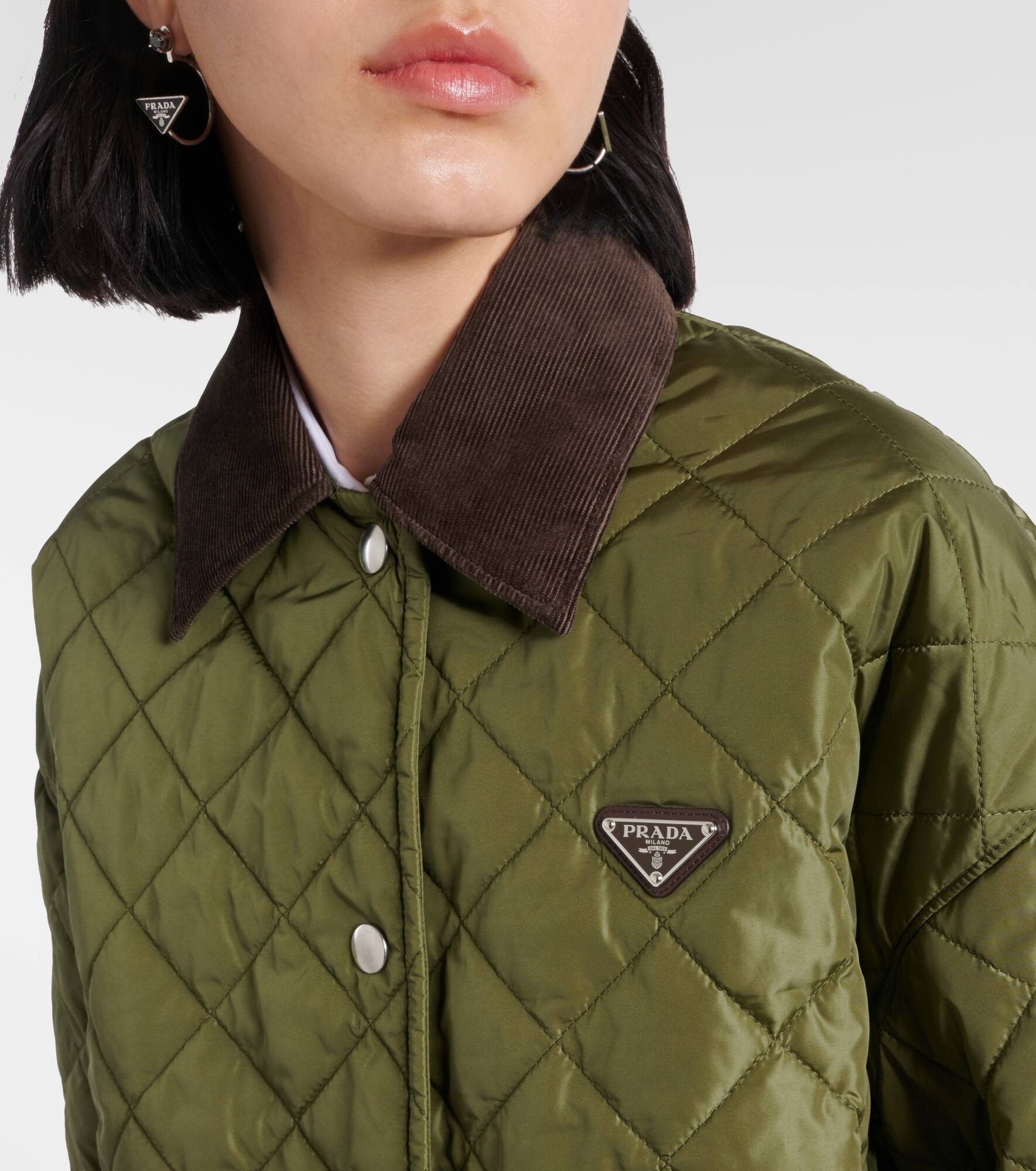 Re-Nylon quilted jacket - 4