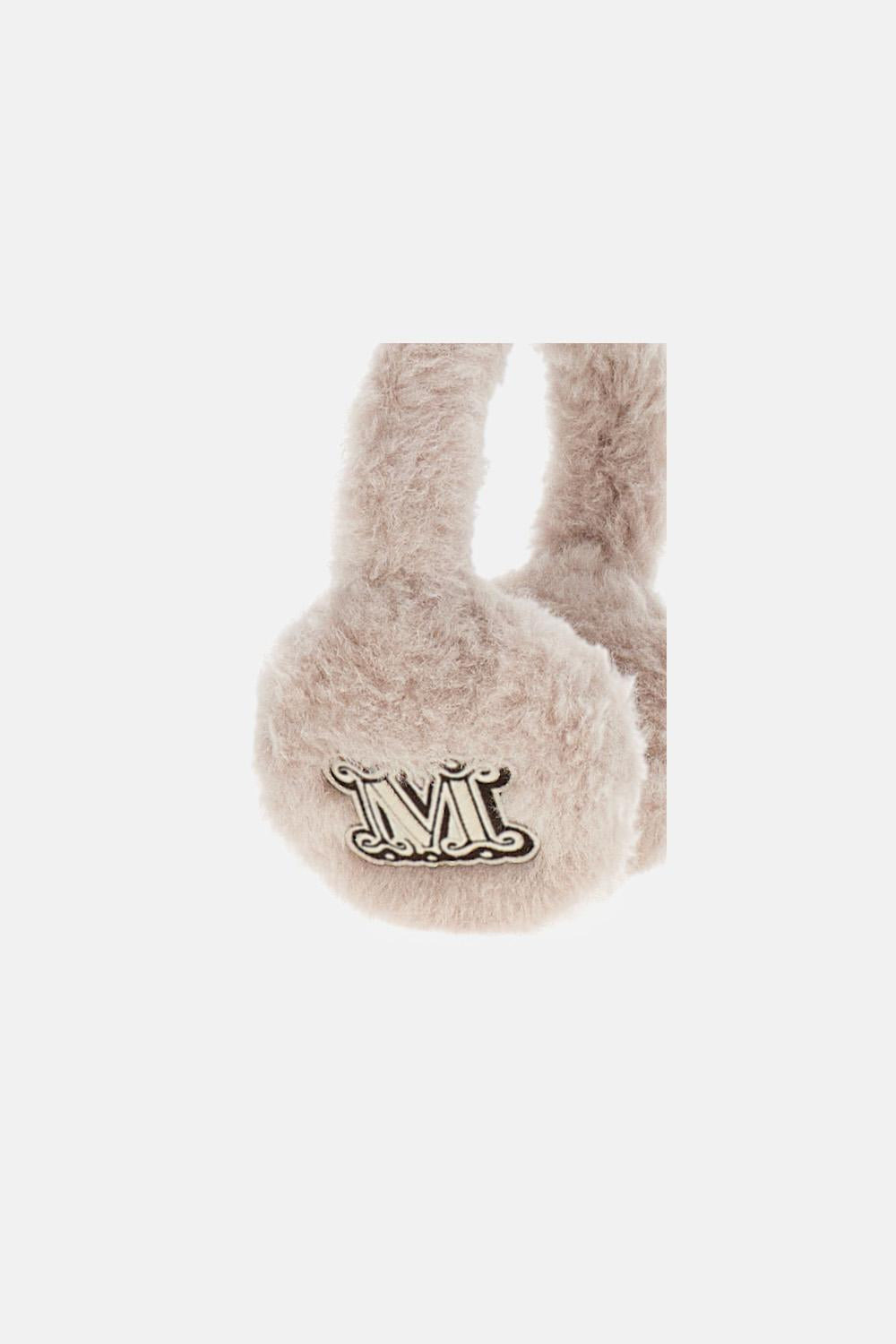 TEDDY EAR MUFFS IN ALPACA AND WOOL - 3