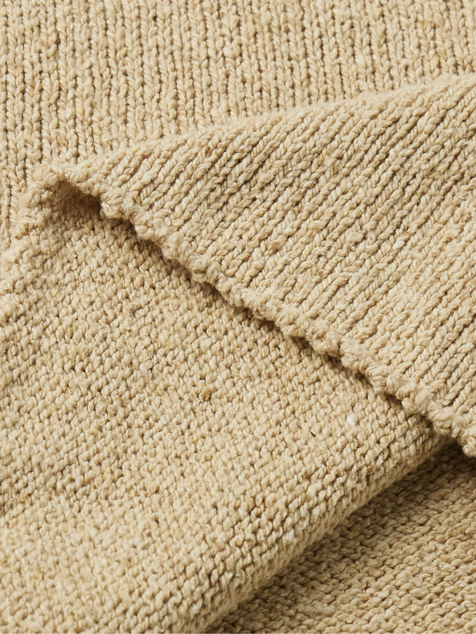 Kalen Cotton Sweater Cream - 4