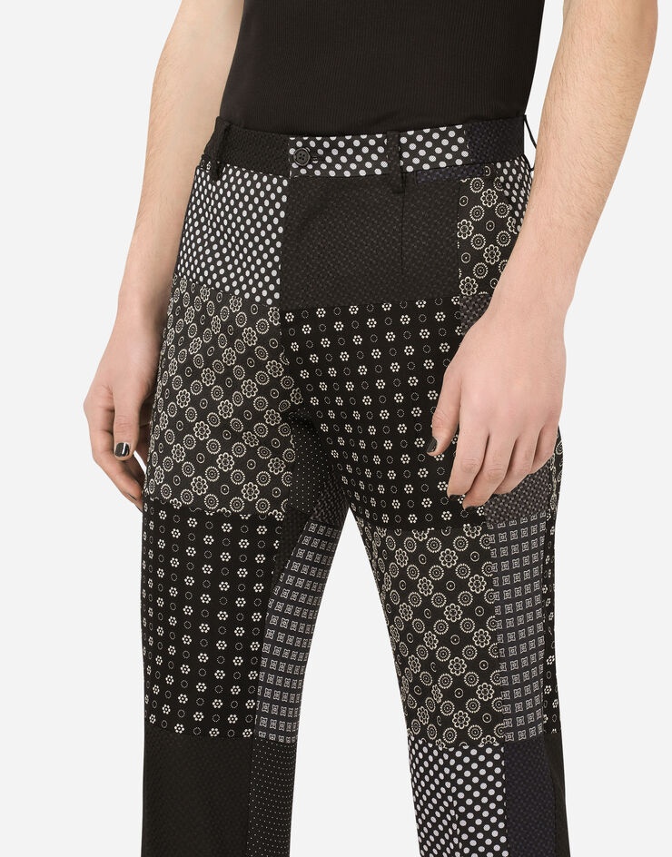 Tailored jacquard pants - 4