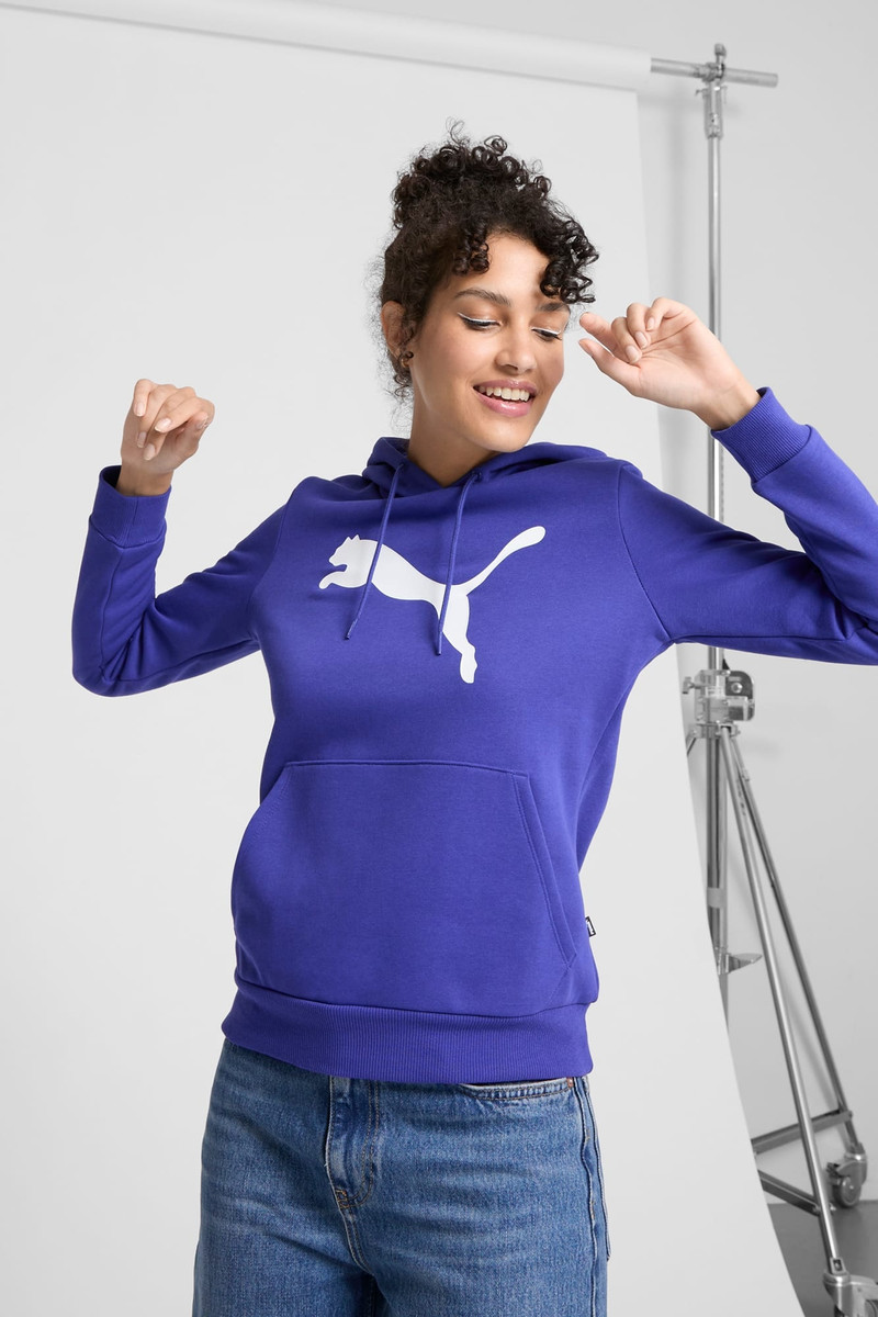 PUMA Essentials Big Cat Logo Women's Hoodie outlook