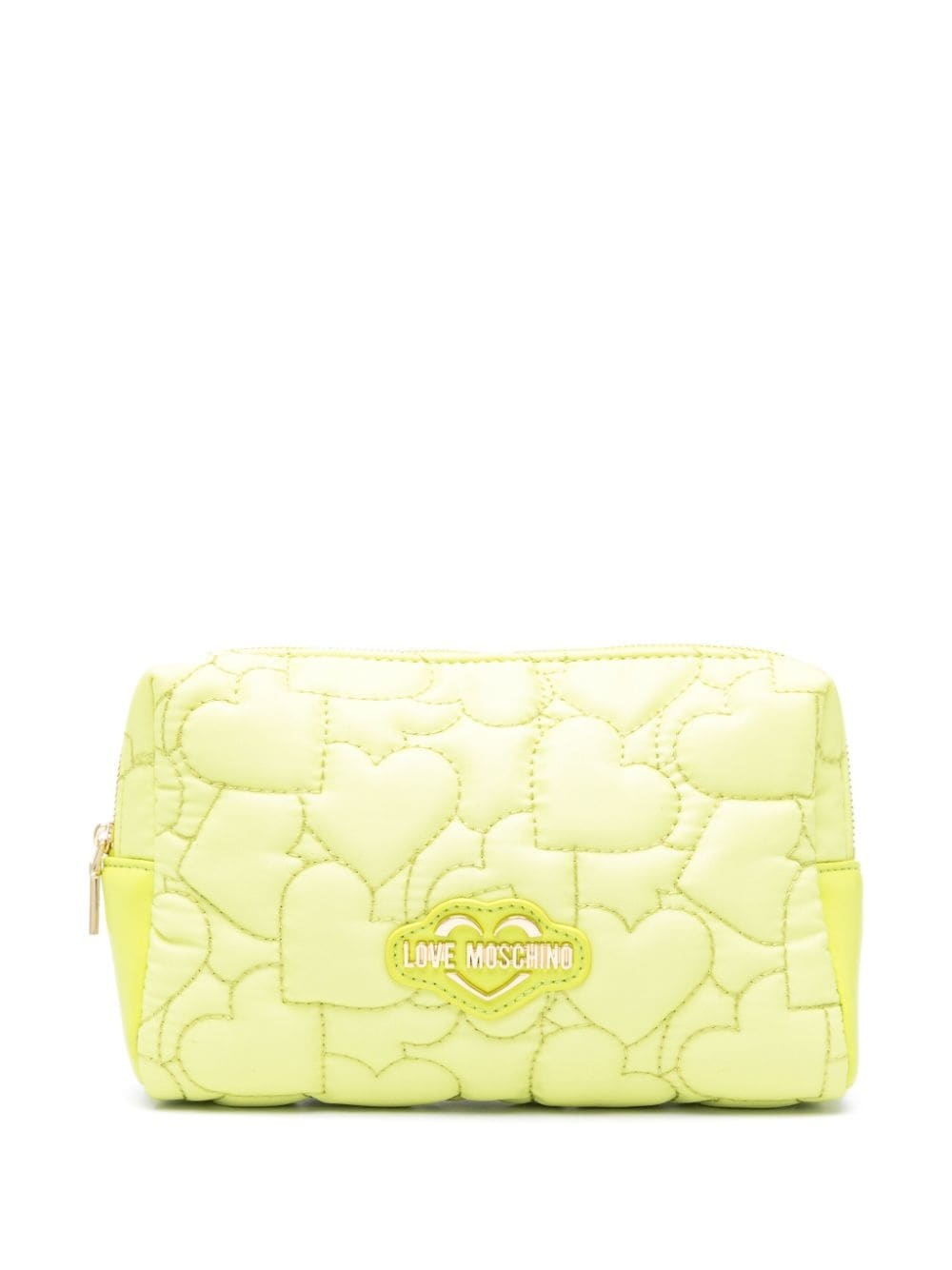 logo-plaque quilted bag - 1