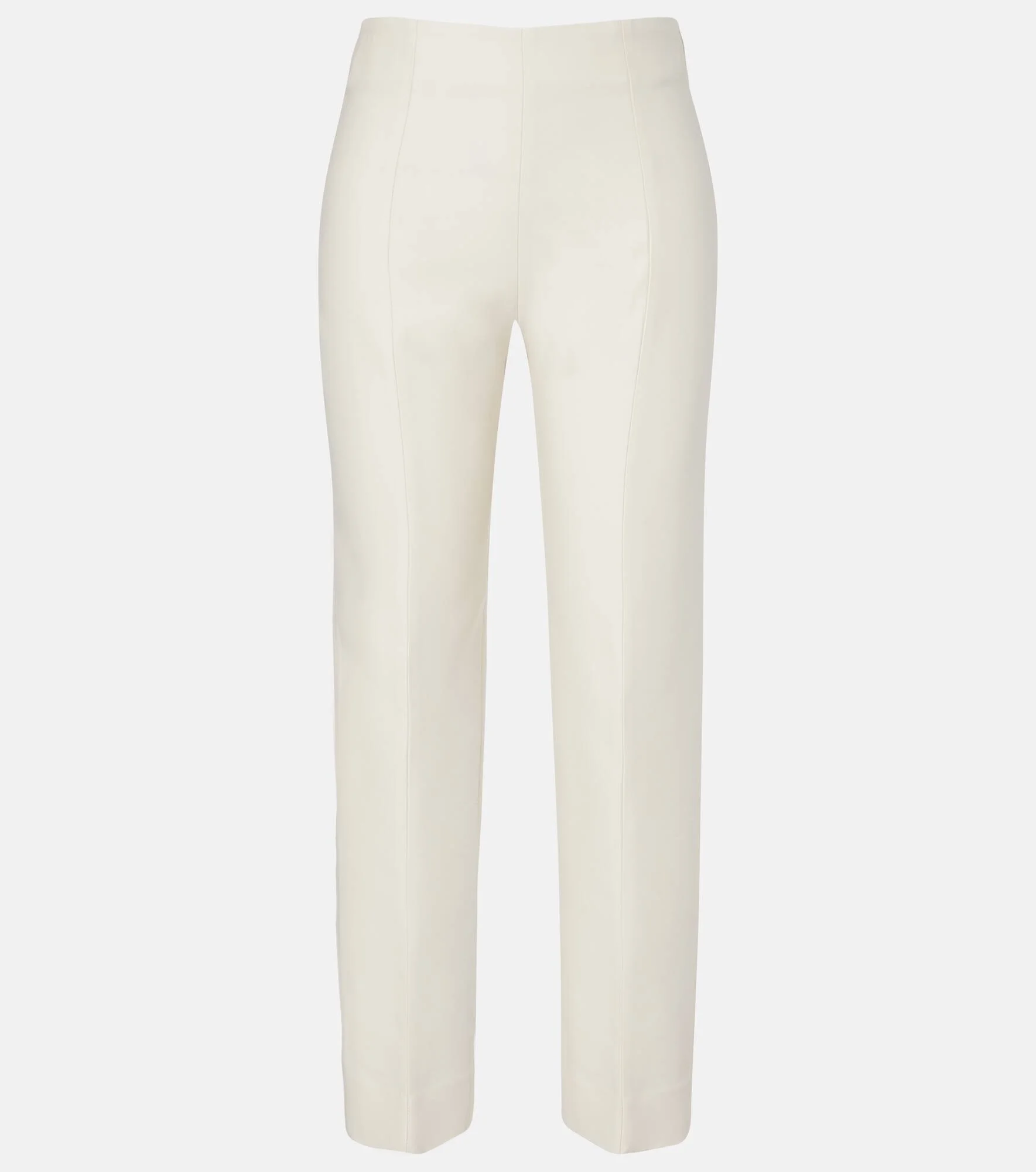 Wool and silk slim pants - 1