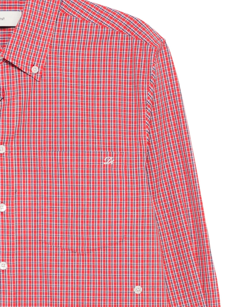 Dunst Dunst Checked-pattern Button-fastening Shirt outlook