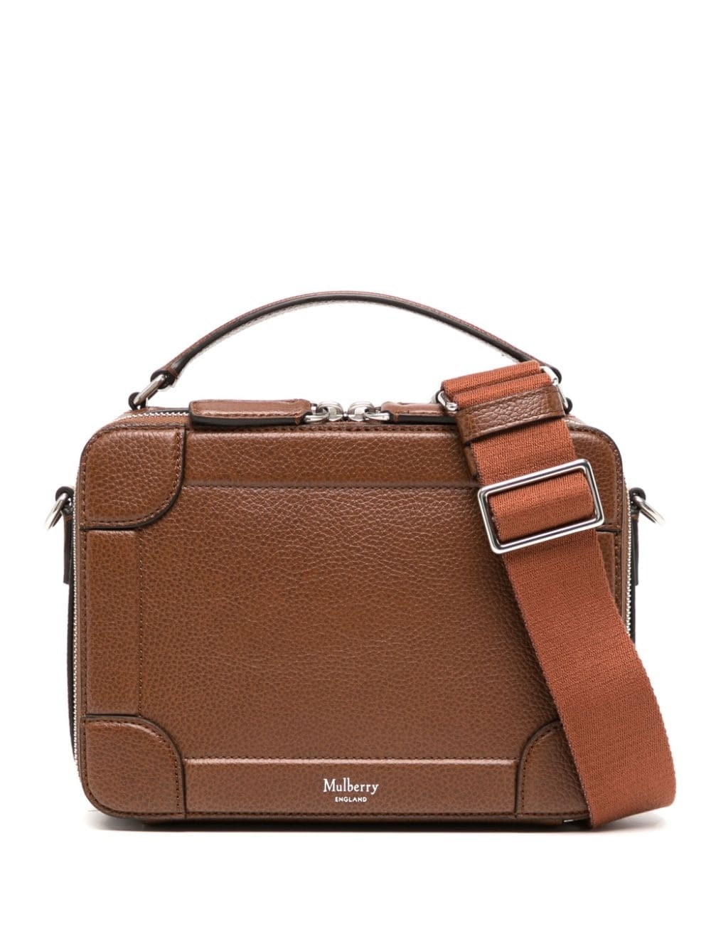 Belgrave leather messenger bag - 1