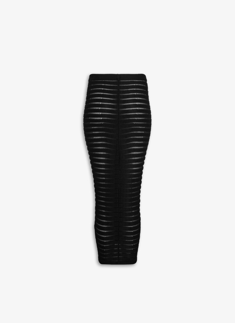 Alaïa MIDI SKELETON SKIRT outlook