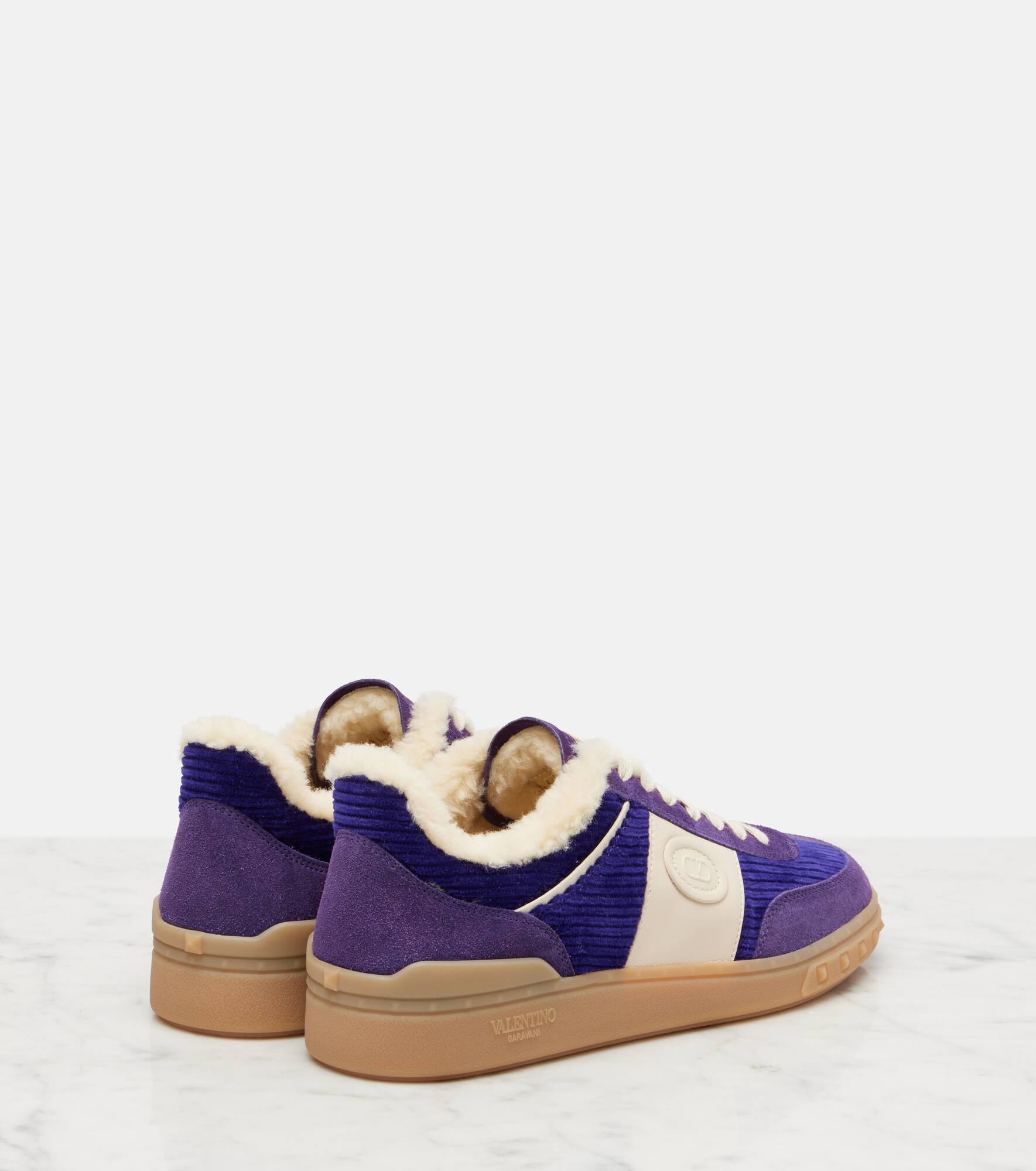 Upvillage suede and corduroy sneakers - 2