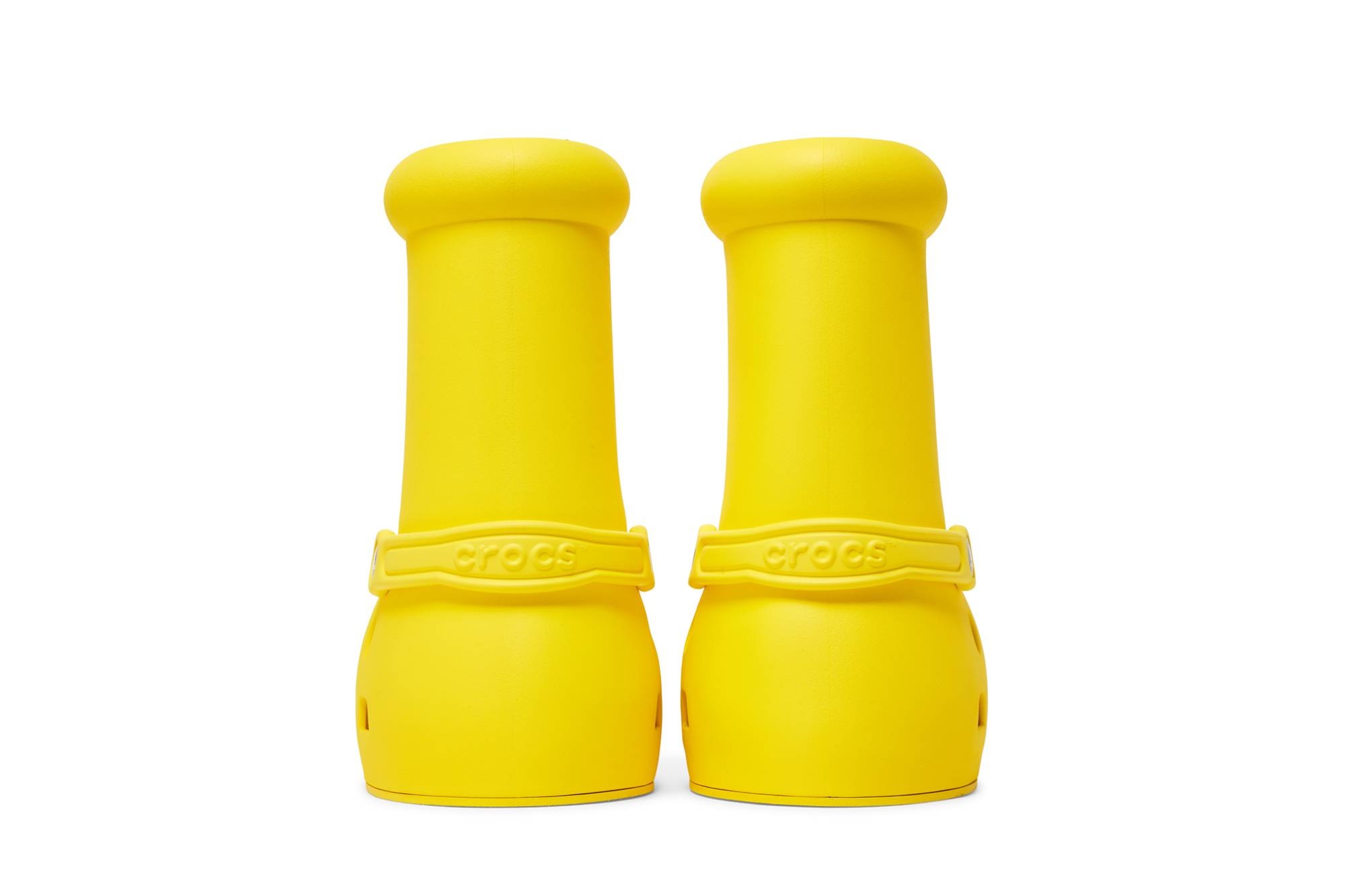 Crocs x MSCHF Big Red Boot 'Yellow' - 6