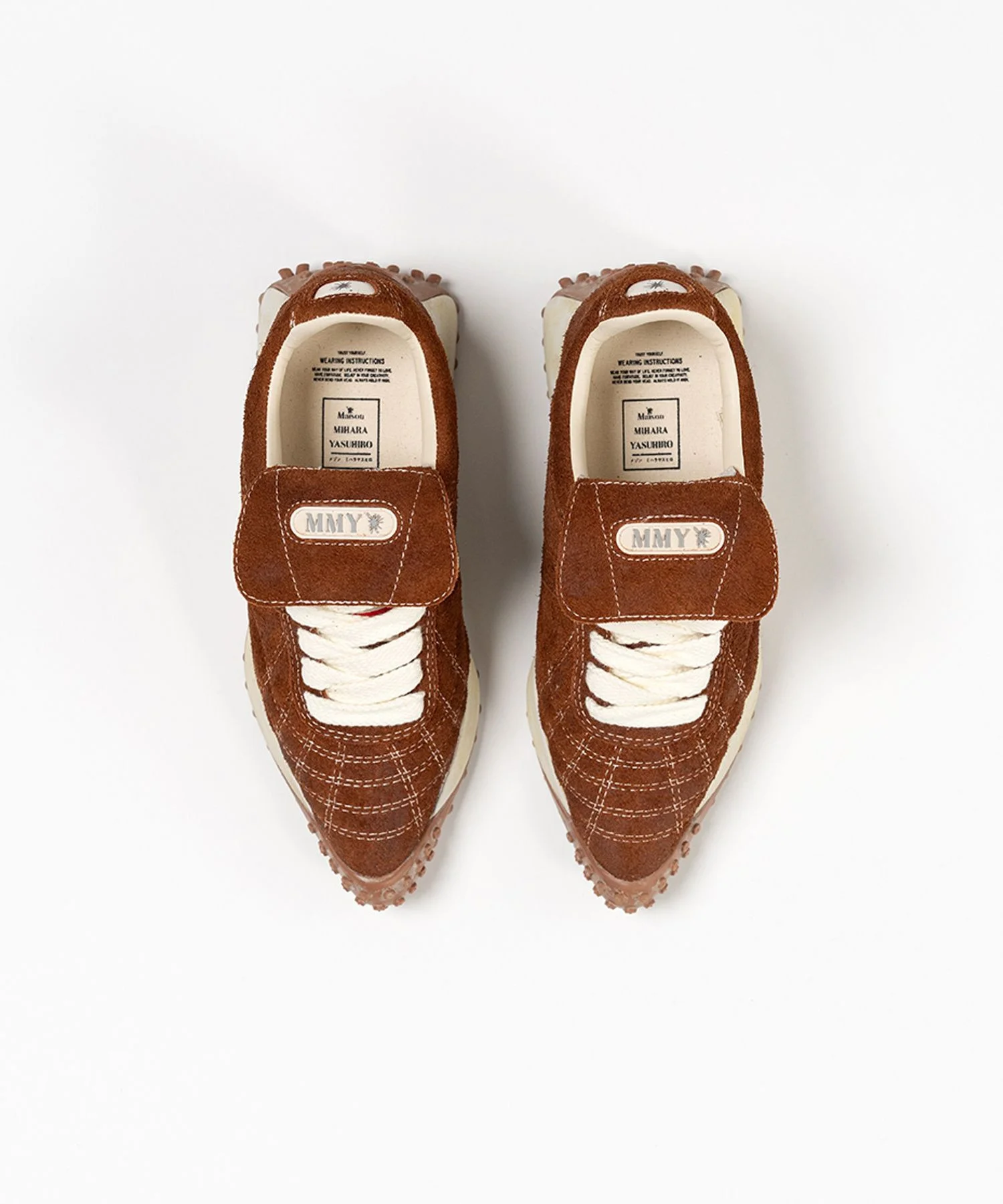 "CALLA"OG Sole Brushed Suede Low-top Sneaker - 1