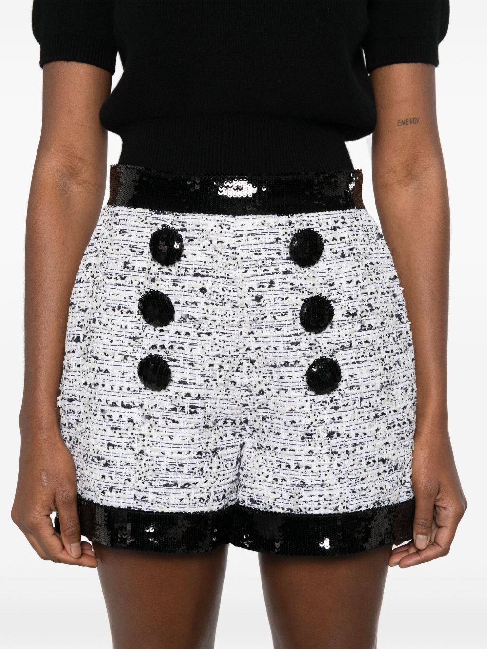 tweed shorts - 5