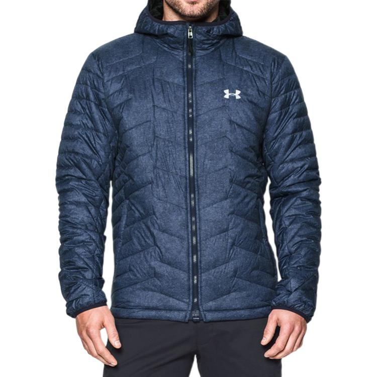 Under Armour ColdGear Reactor Hooded Jacket 'Navy' 1303059-410 - 2