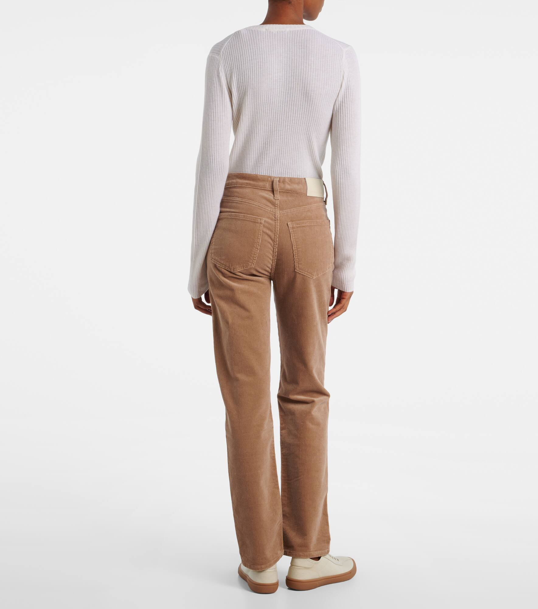 Blaine cotton corduroy straight pants - 3