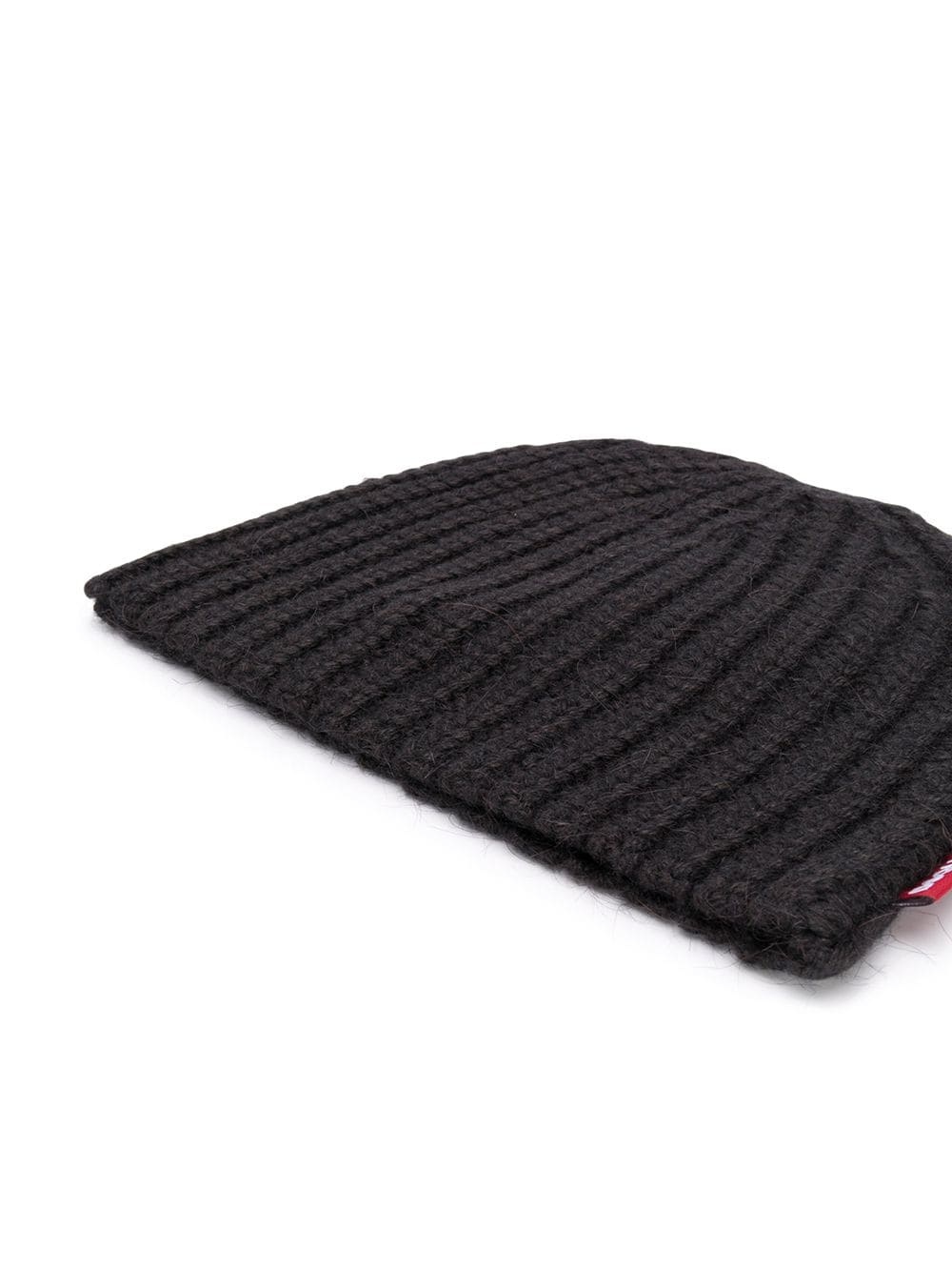 rib-knit beanie - 2