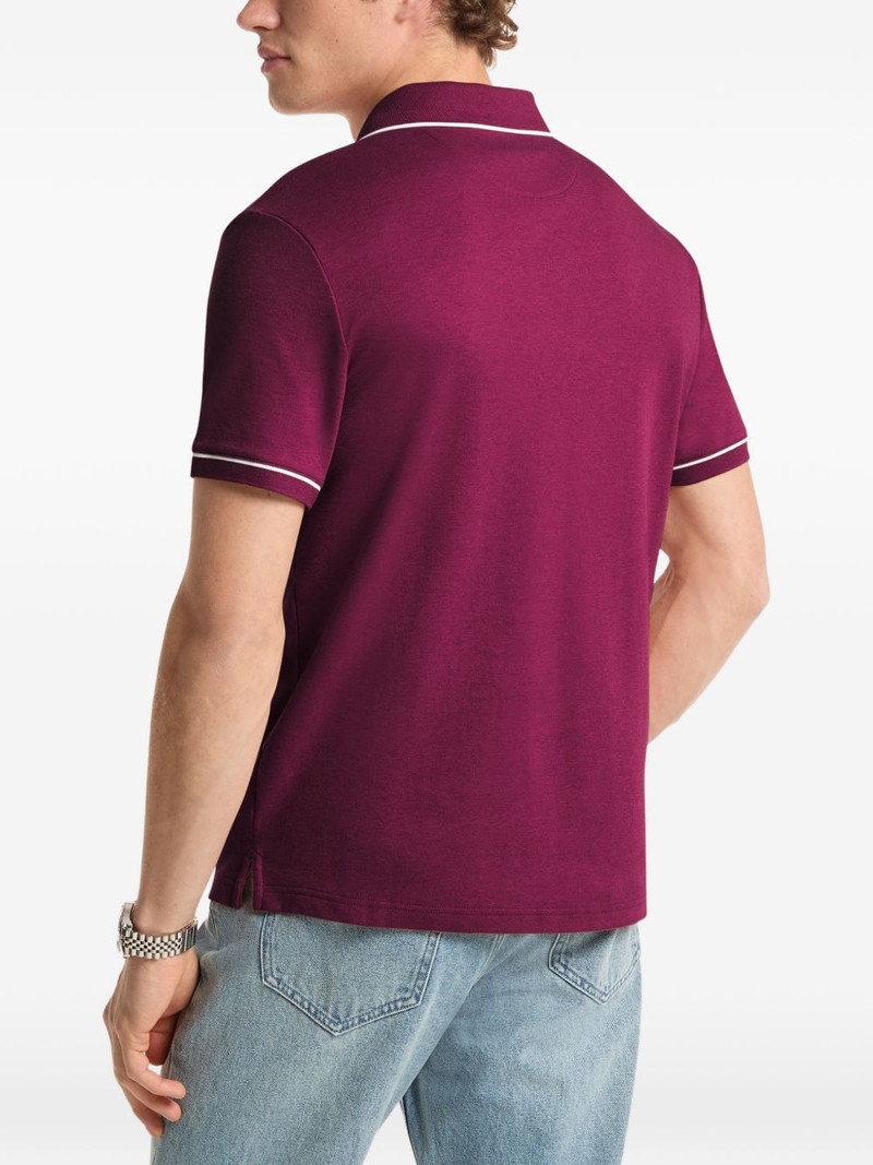 MICHAEL KORS piping polo shirt outlook