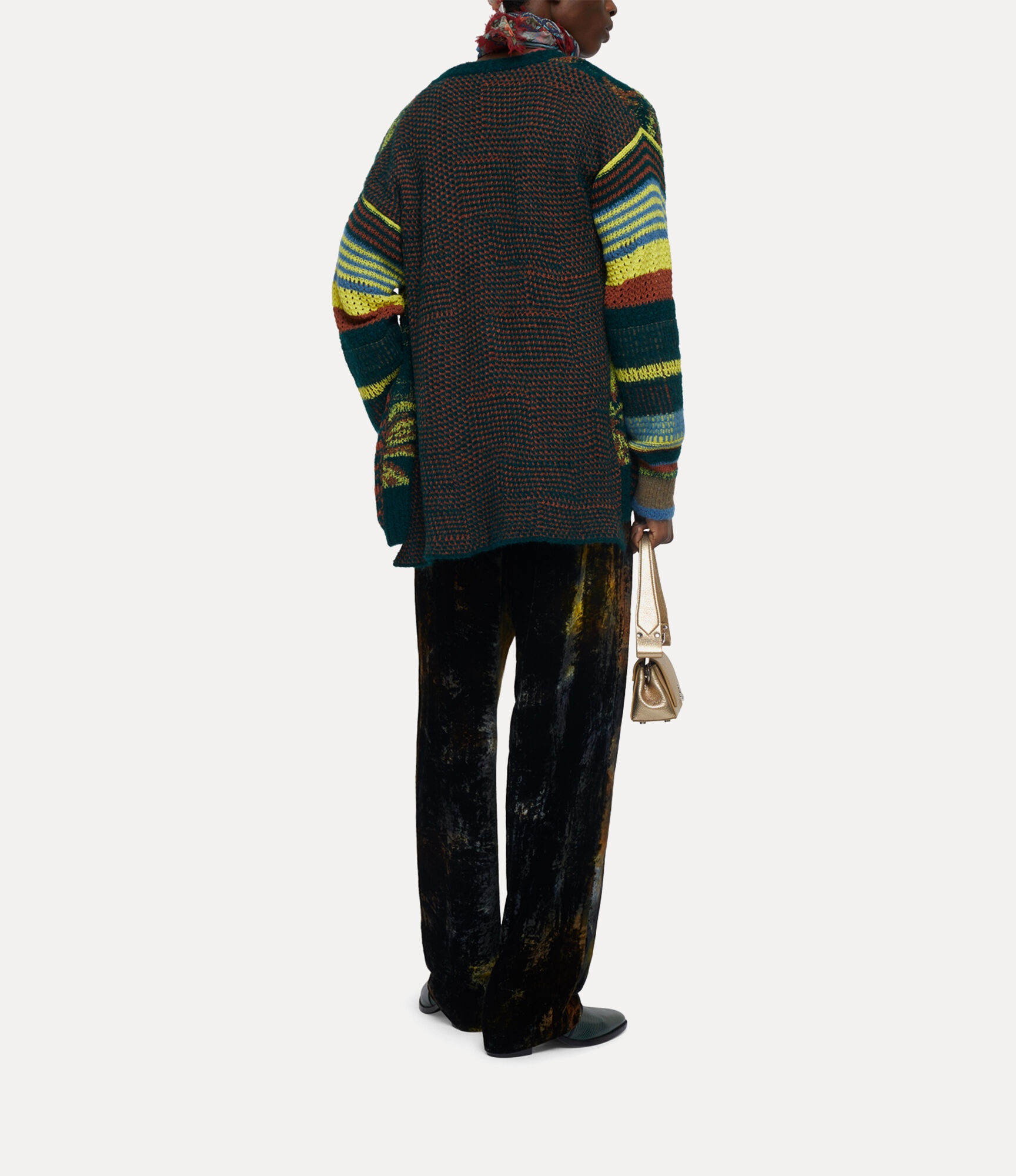 BLURRY OVERSIZED CARDIGAN - 7