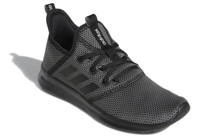 (WMNS) adidas neo Cloudfoam Pure 'Black Gray' B42178 - 3