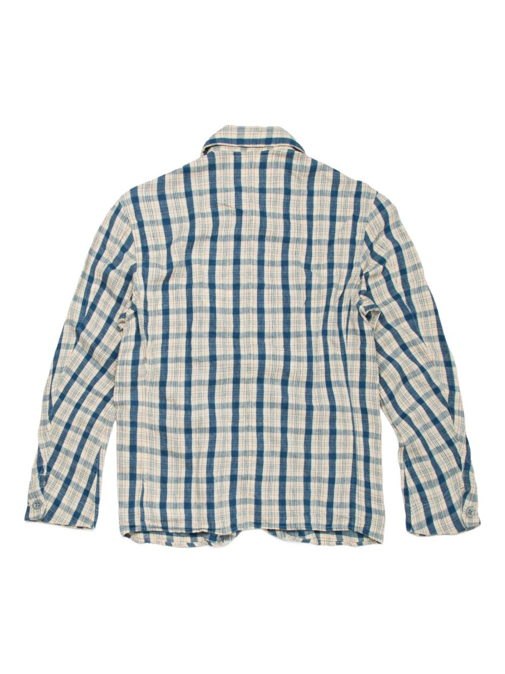 checked shirt jacket - 2