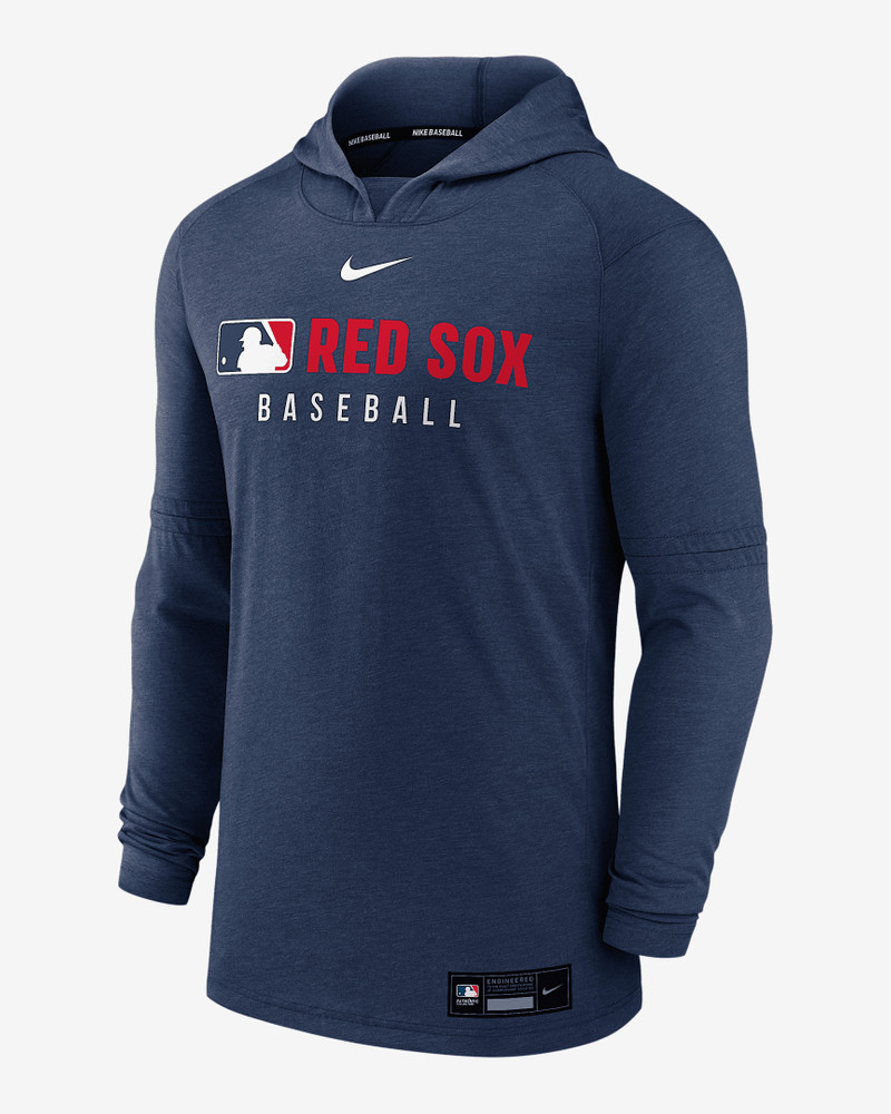 Boston Red Sox Authentic Collection Men's Nike Dri-FIT MLB Pullover Hoodie 1