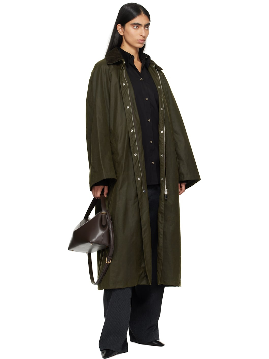 Khaki Country Coat - 5