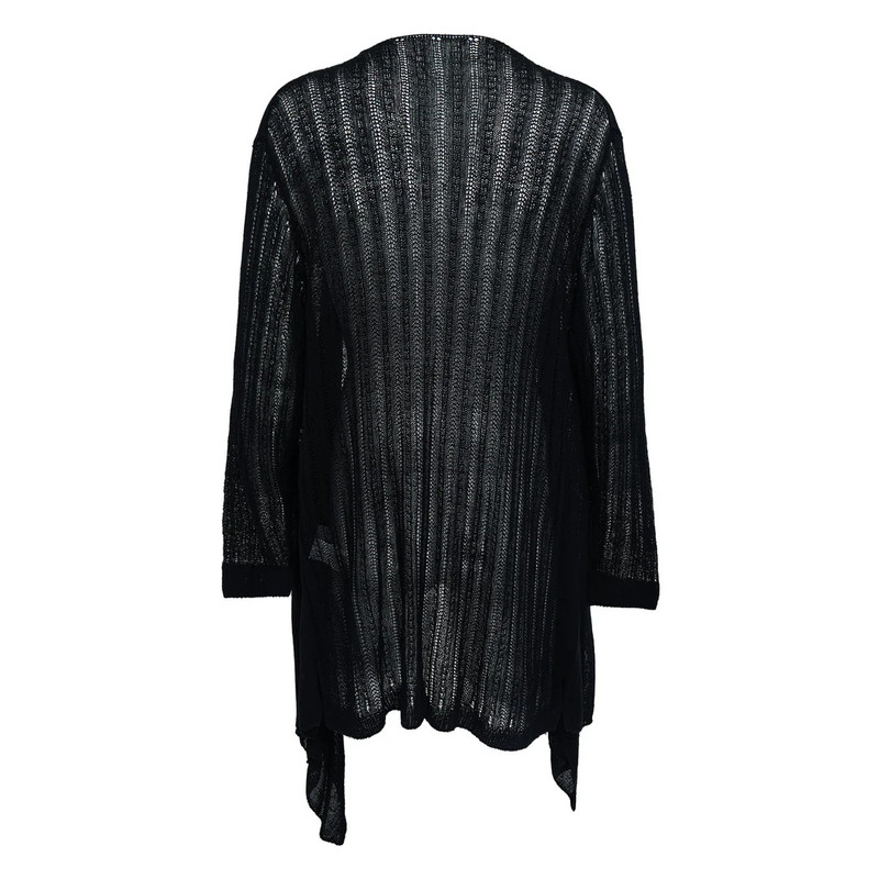 Yohji Yamamoto Drape Detail Cardigan outlook