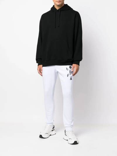 PHILIPP PLEIN Hexagon tapered track pants outlook