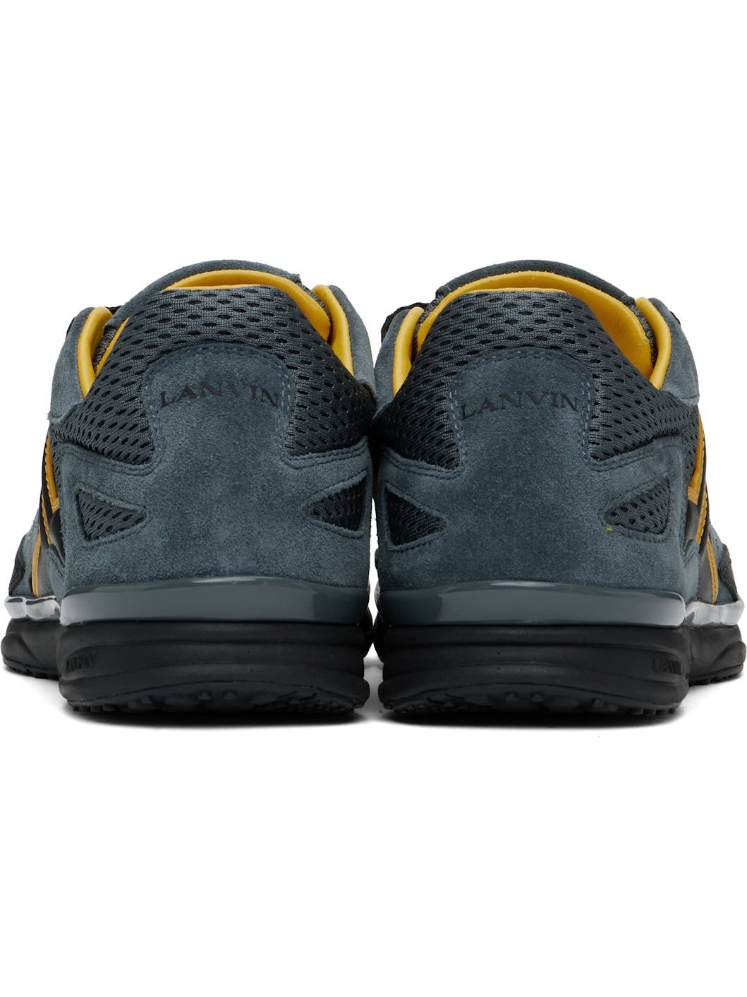 Blue & Yellow Meteor Runner Sneakers - 2