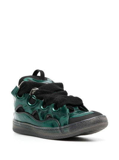 Lanvin Curb lace-up sneakers outlook