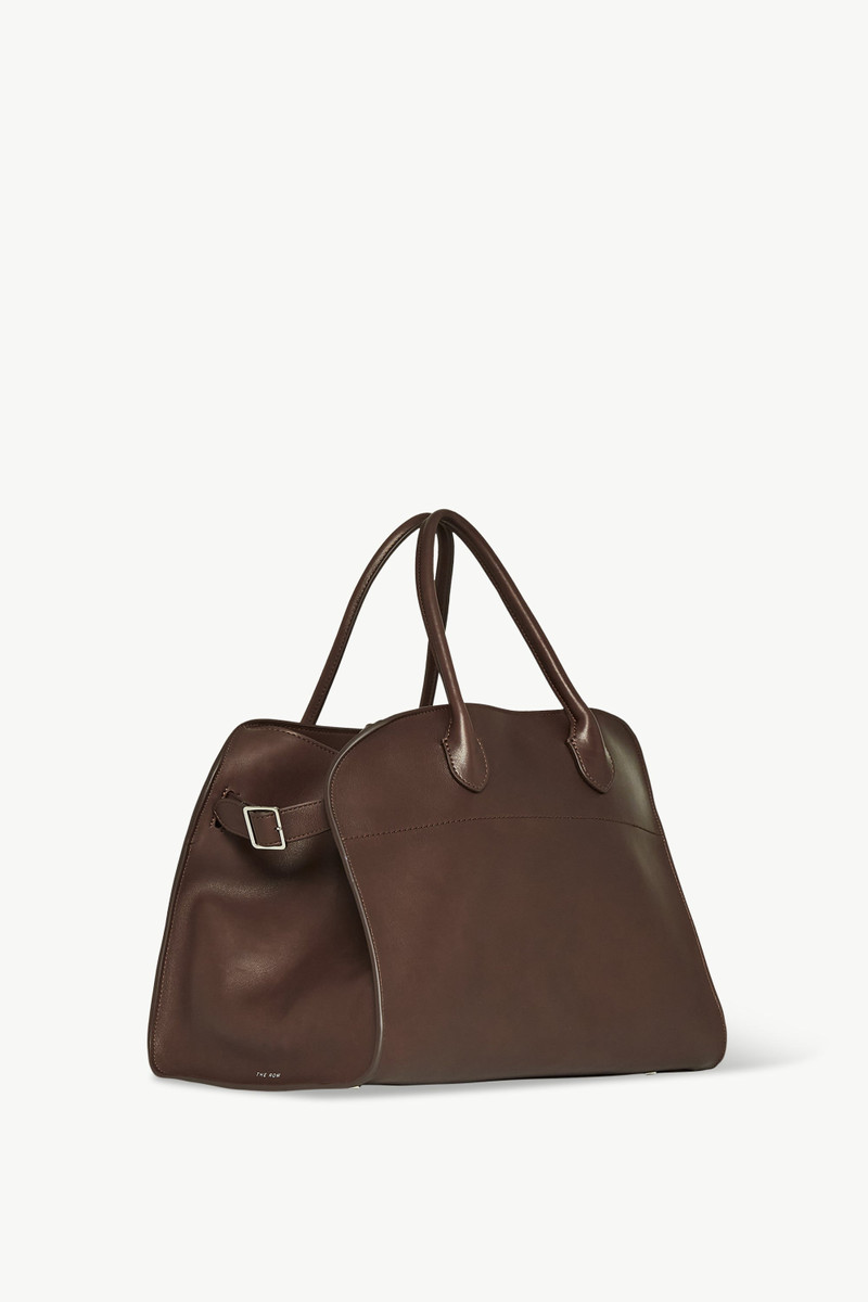 The Row Soft Margaux 15 Bag in Leather outlook