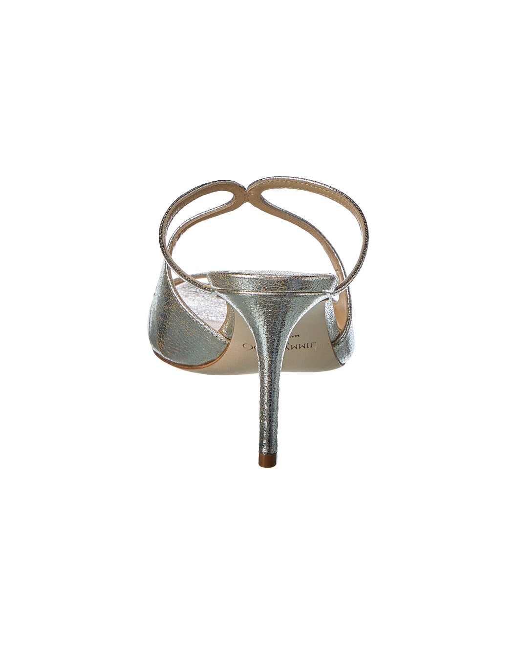Jimmy Choo Anise 75 Glitter Leather Sandal - 3