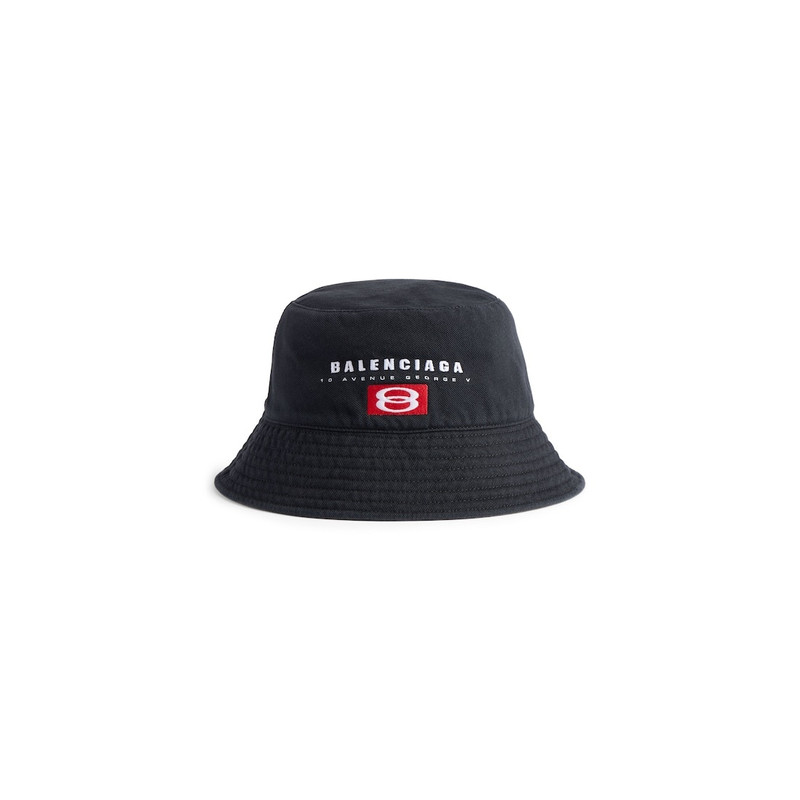 Men's Unity Sport Bucket Hat in Faded Black/dark Grey 1