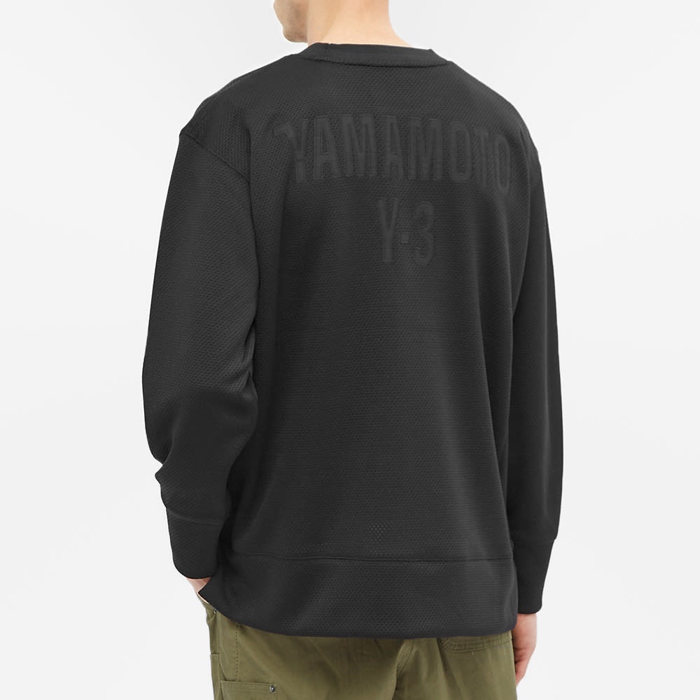 Y-3 Yamamoto Mesh Crew Sweat - 4