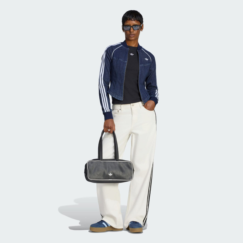 SUPERSTAR DENIM CORSET TRACK TOP 4