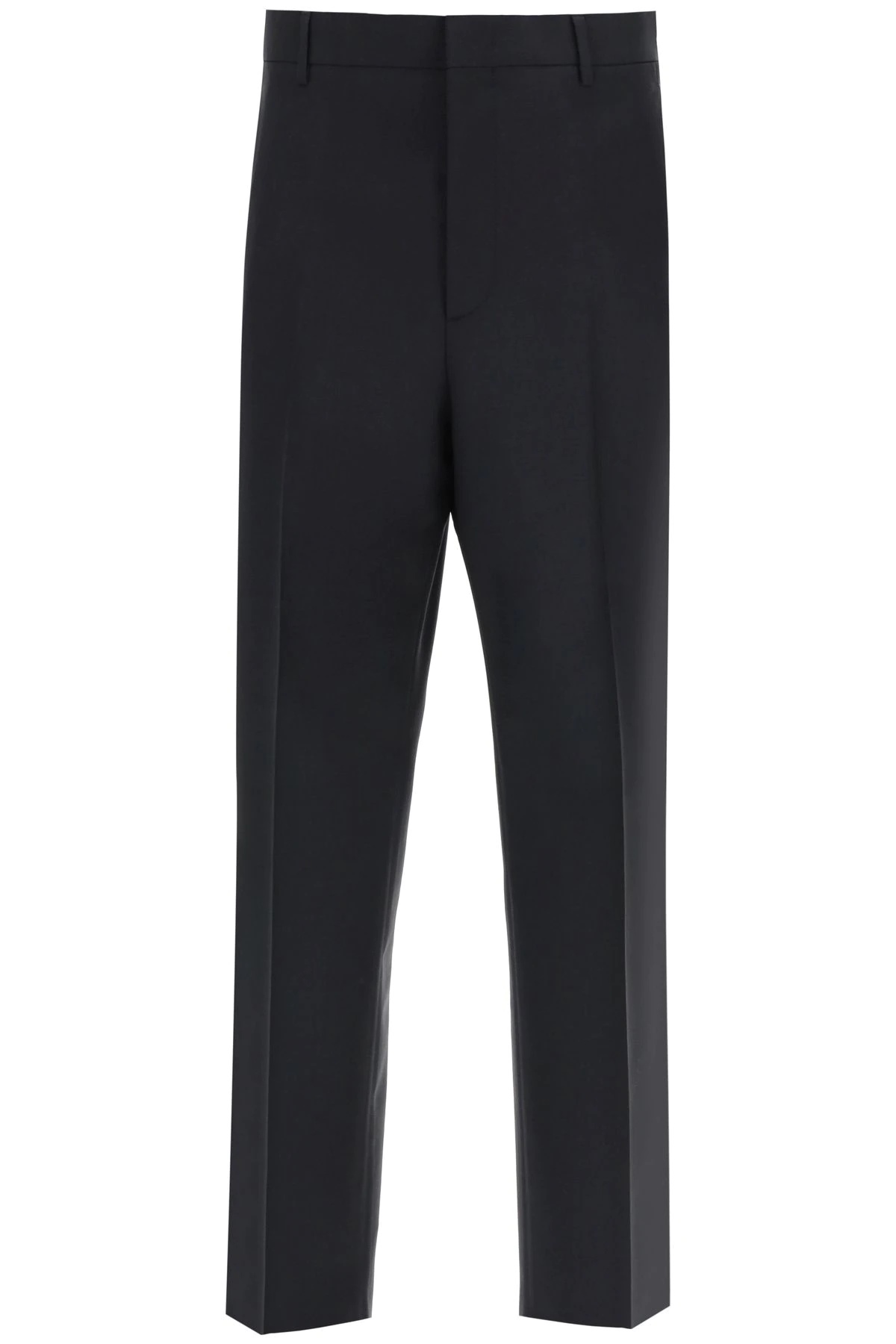 WOOL AND MOHAIR FORMAL TROUSERS - 1