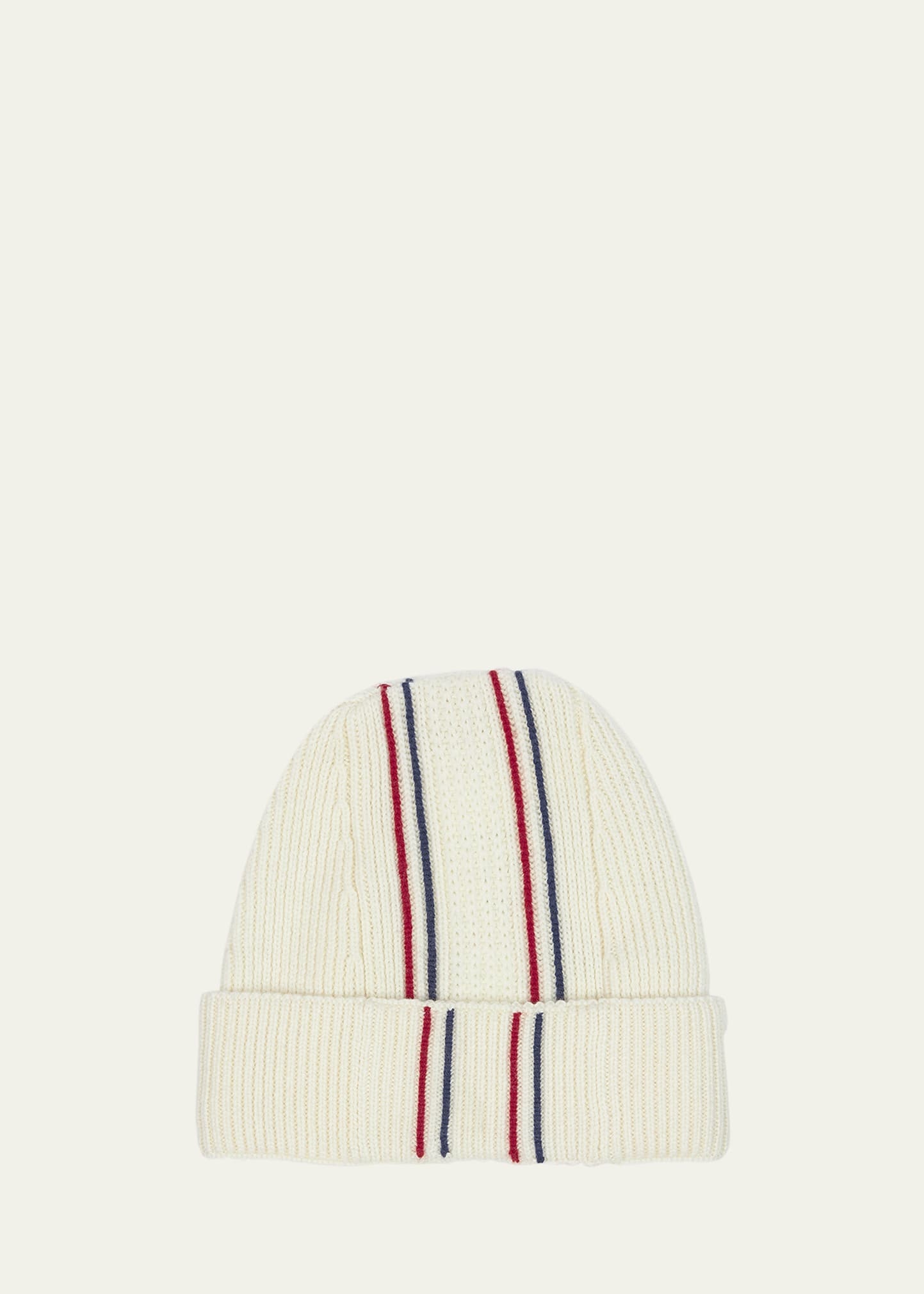 Men's Ribbed Beanie with Tipping - 2